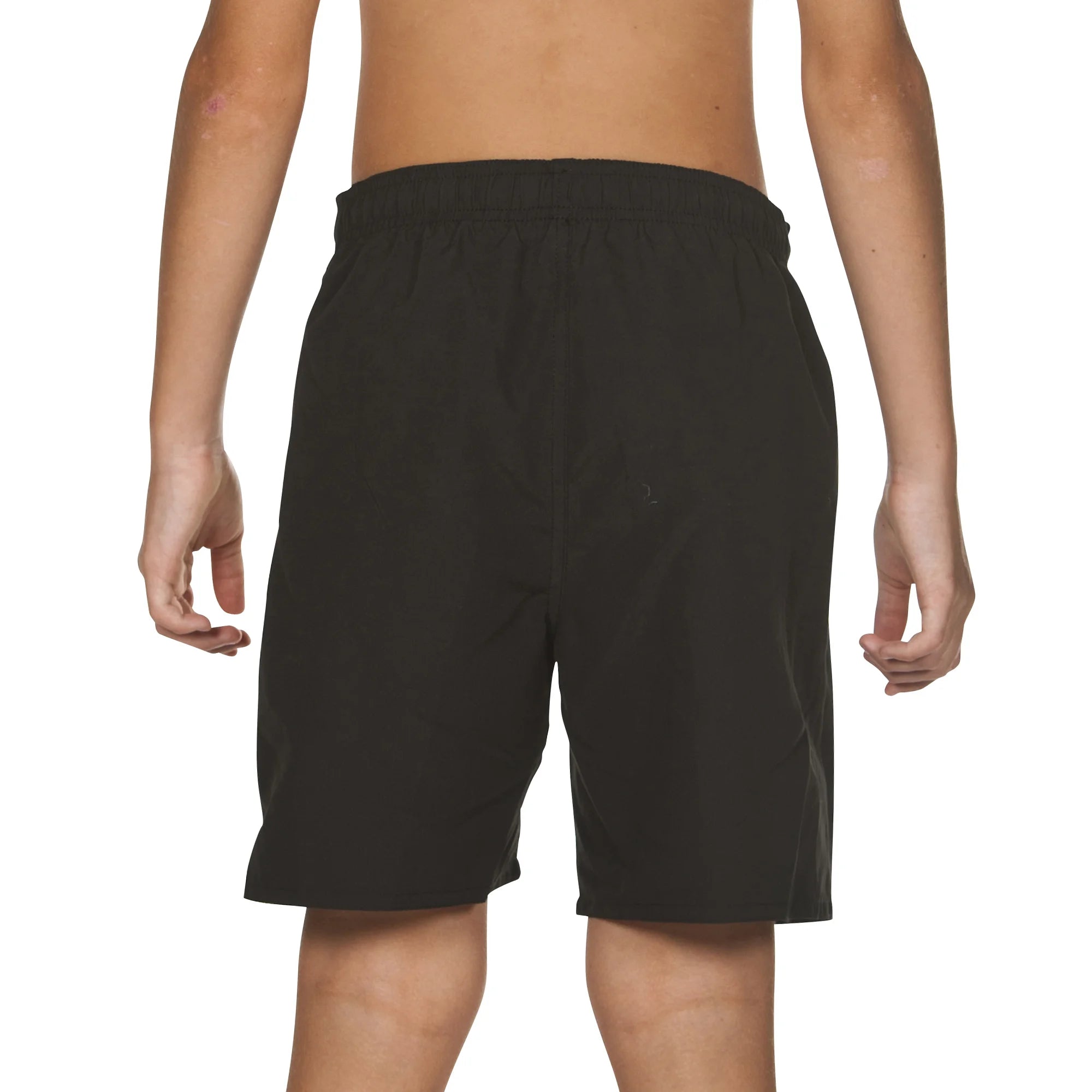 Arena Boys Beachwear Swim Bermudas Festival Black Lily Yellow 42cm