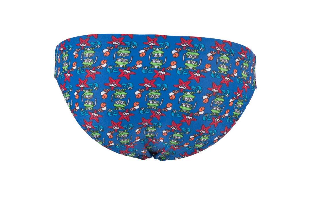Arena Boys Training Swim Briefs Water Tribes Royal