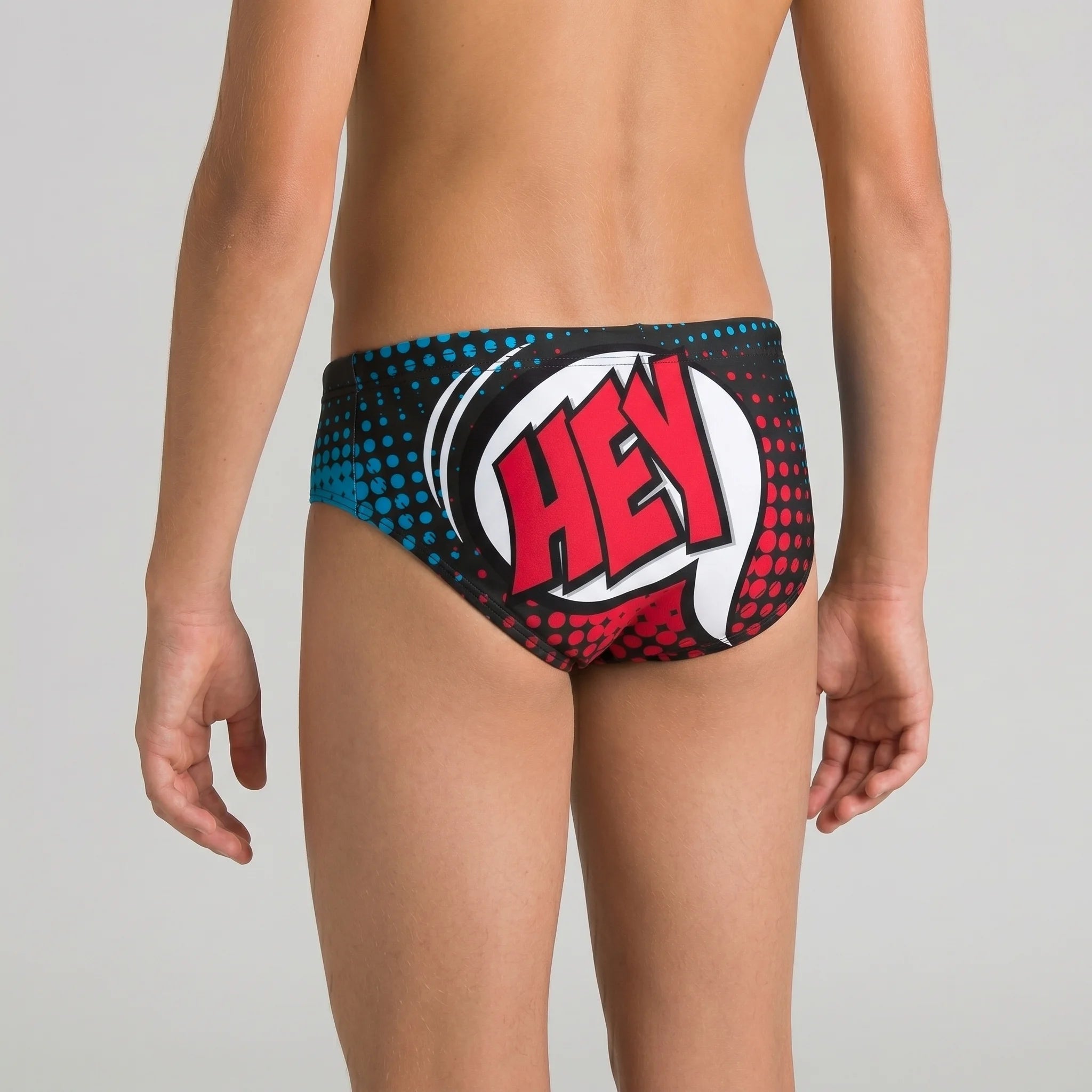 Arena Boys Training Swim Briefs Hey Black
