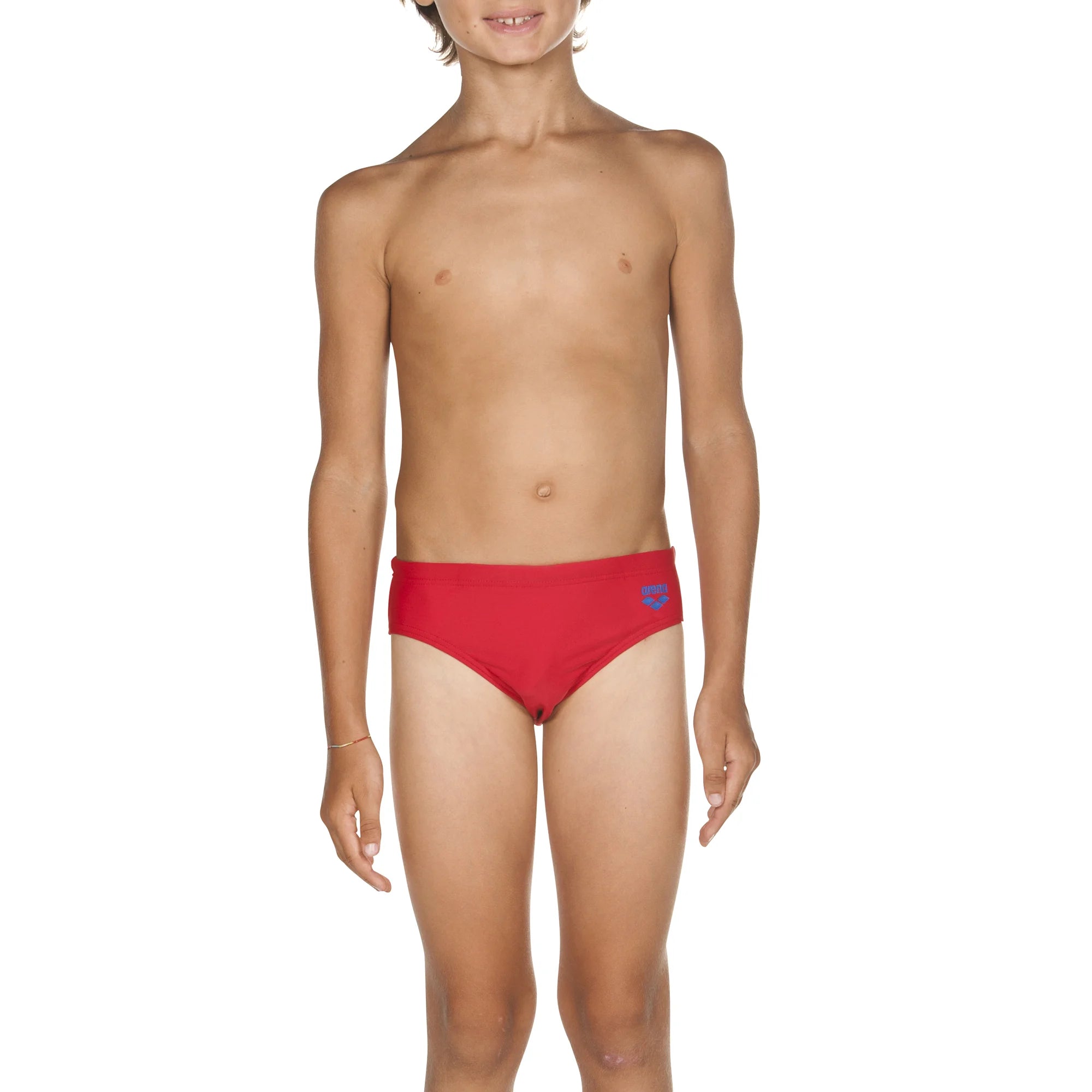 Arena Boys Training Swim Briefs Razzile Dazzile Red