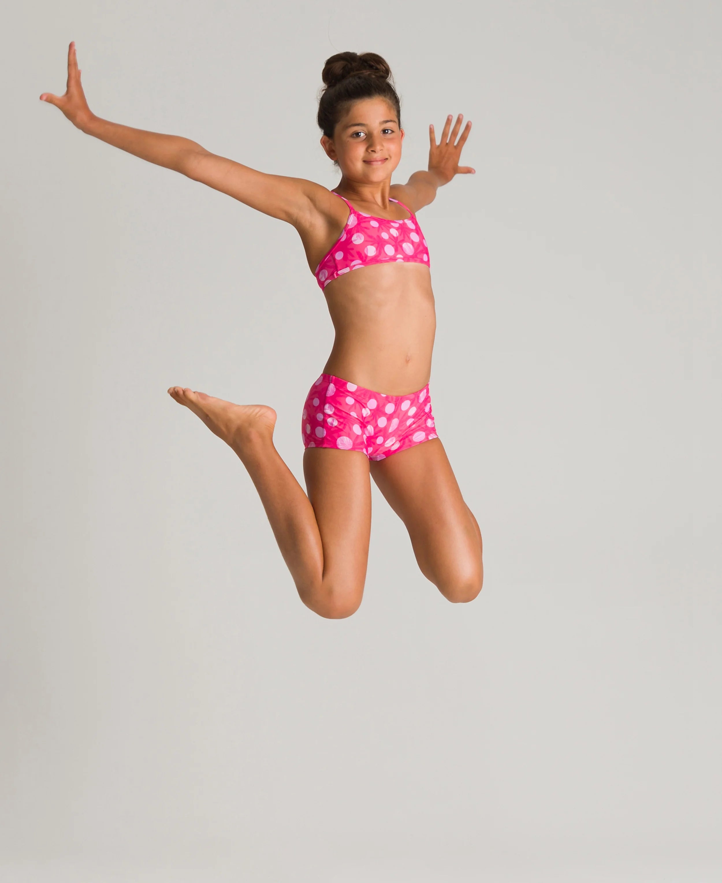 Arena Girls Beachwear Two Piece Tropical Summer Junior Top