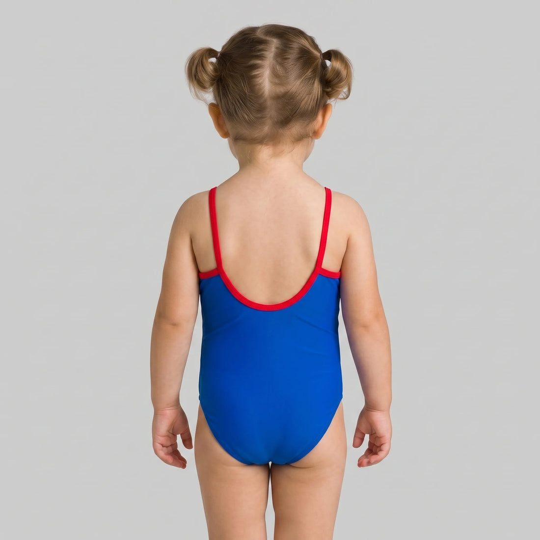 Arena Girls Training Swimwear One Piece Lightdrop Back Wonder Woman Rouche