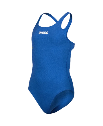 Arena Girls Training Swimwear One Piece Royal White Swim Pro Solid L