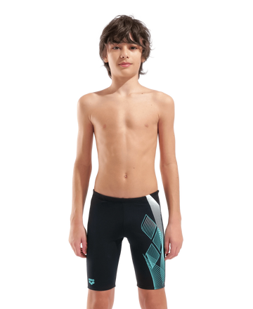 Arena Boys Training Swim Jammers Sea Water Black