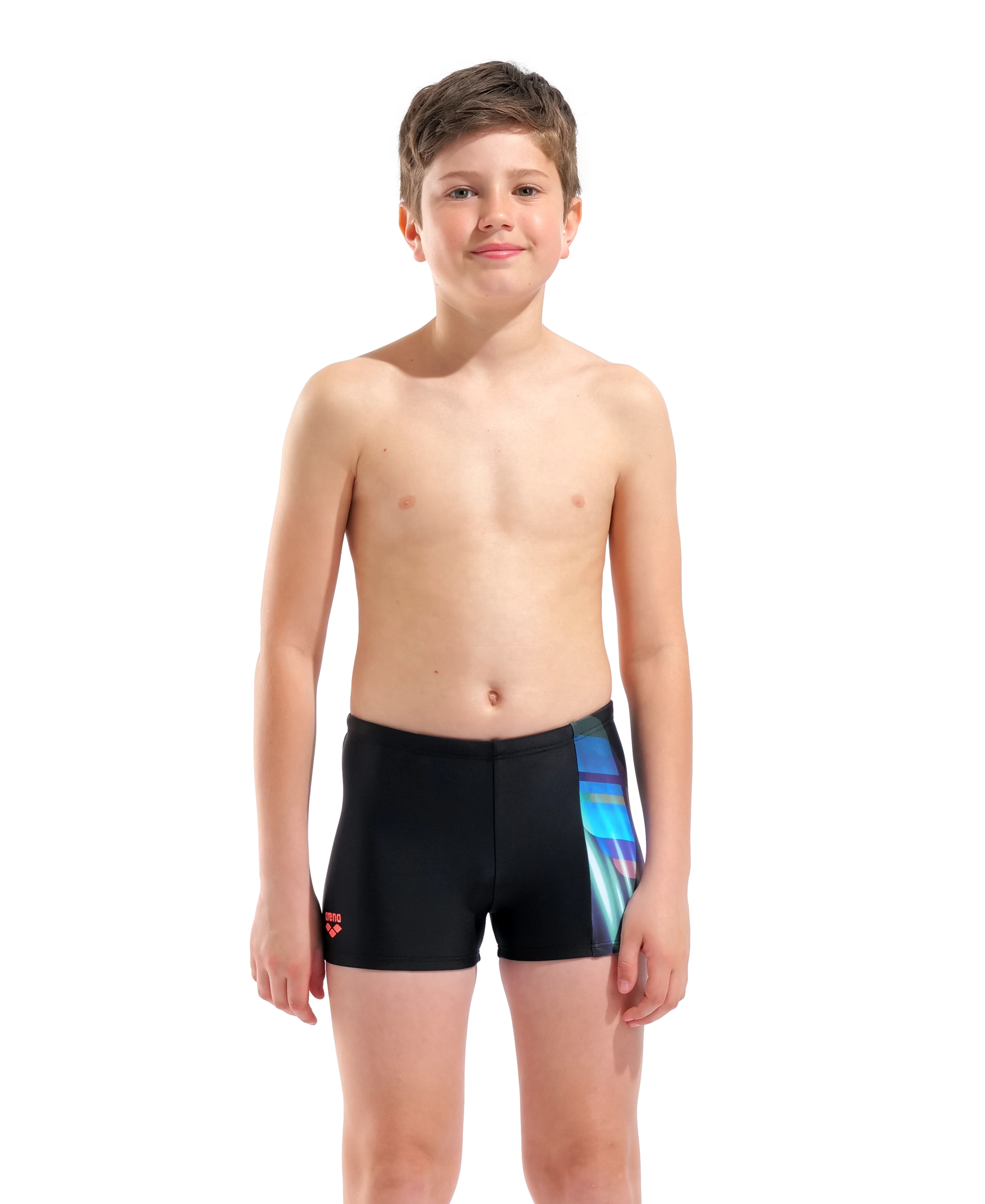Arena Boys Training Swim Shorts Fading