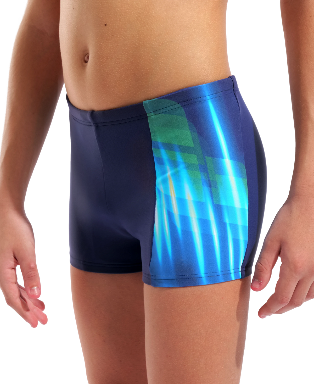 Arena Boys Training Swim Shorts Fading