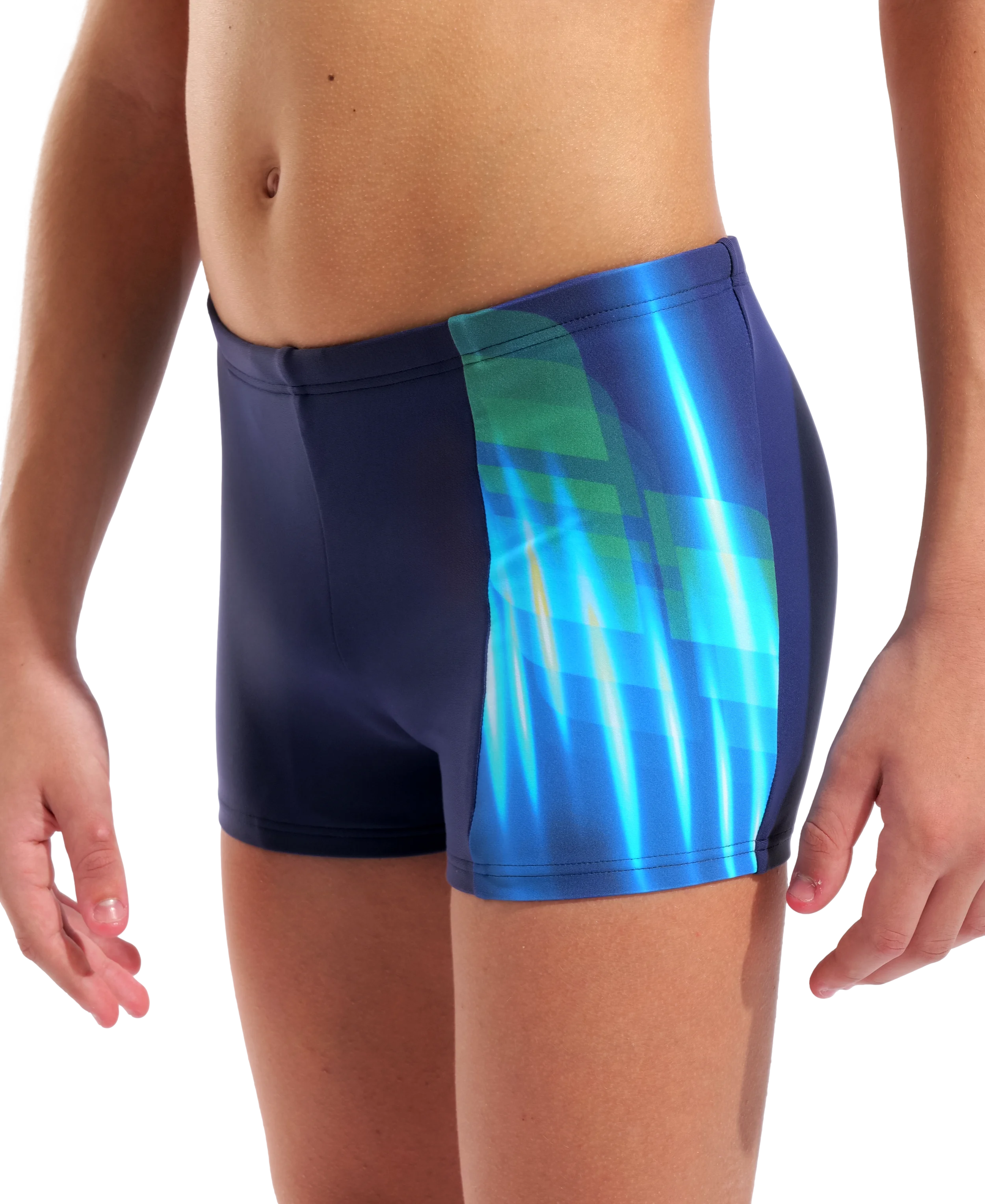 Arena Boys Training Swim Shorts Fading