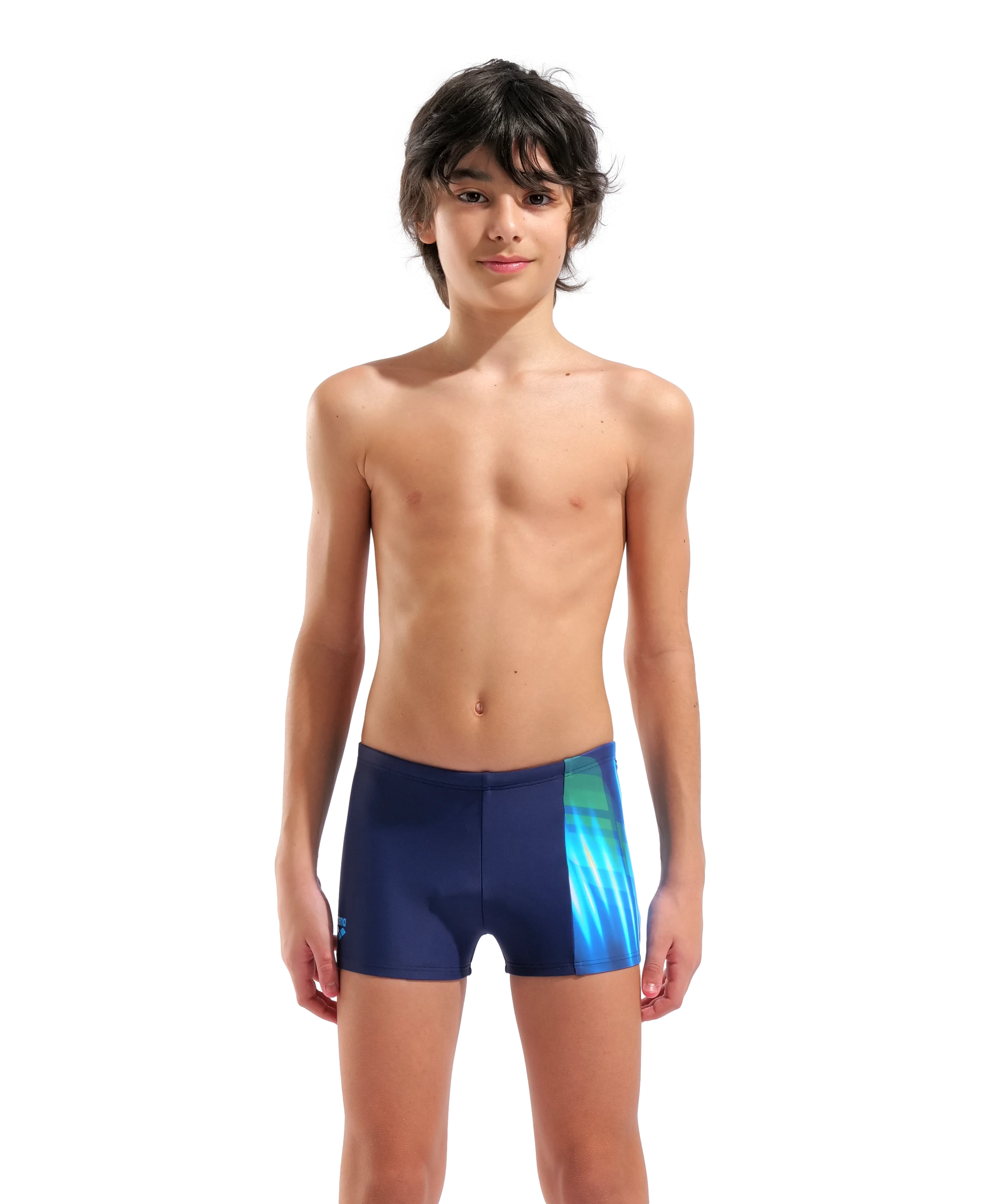 Arena Boys Training Swim Shorts Fading