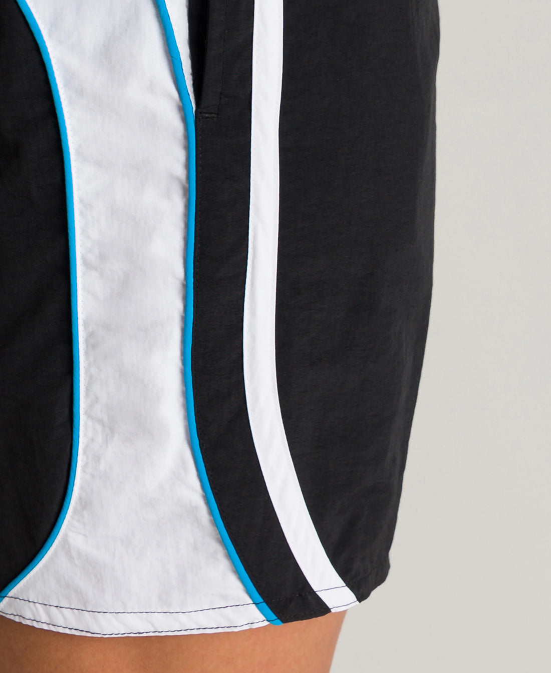 Arena Men Beachwear Swim Boxers Boracay Black White Turquoise 41.5cm