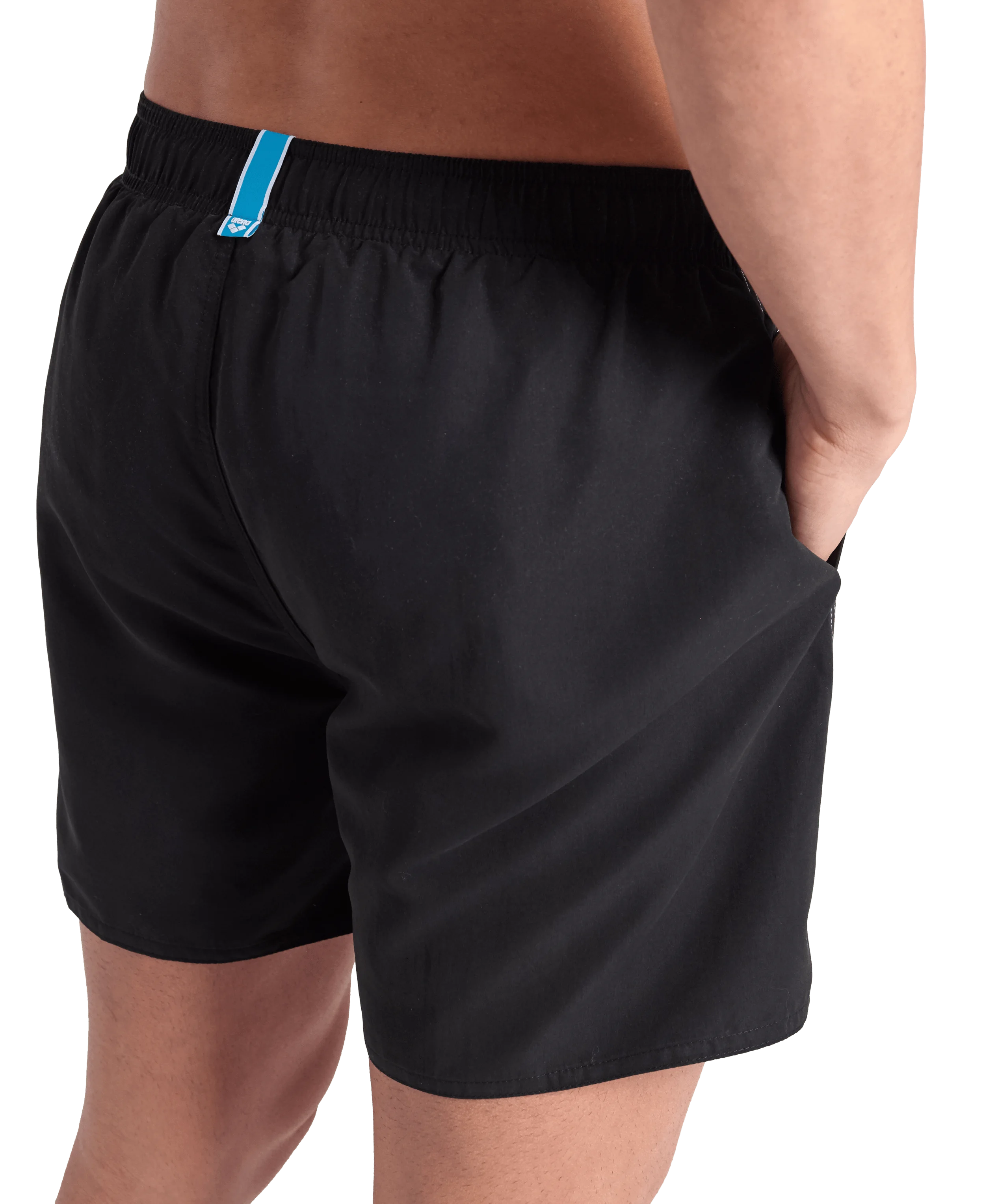 Arena Men Beach Swimwear Boxer Logo Fundamentals Recycled Fabric Length 41.5cm