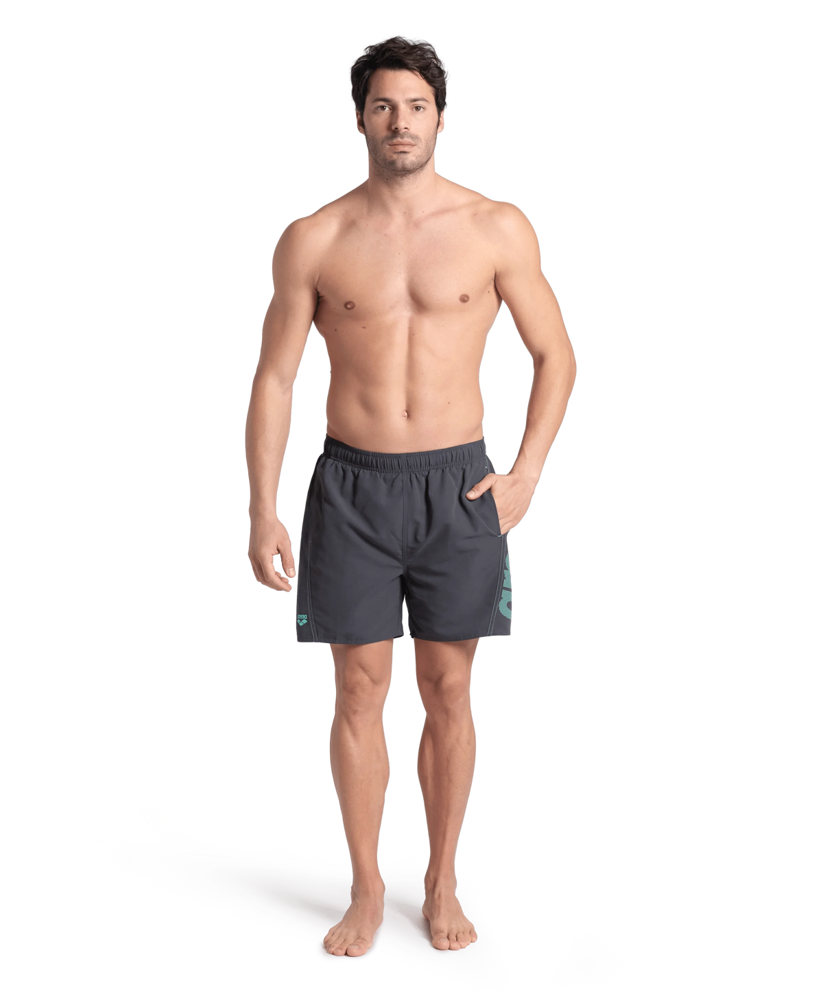 Arena Men Beachwear Swim Boxers Logo Fundamentals 41.5cm