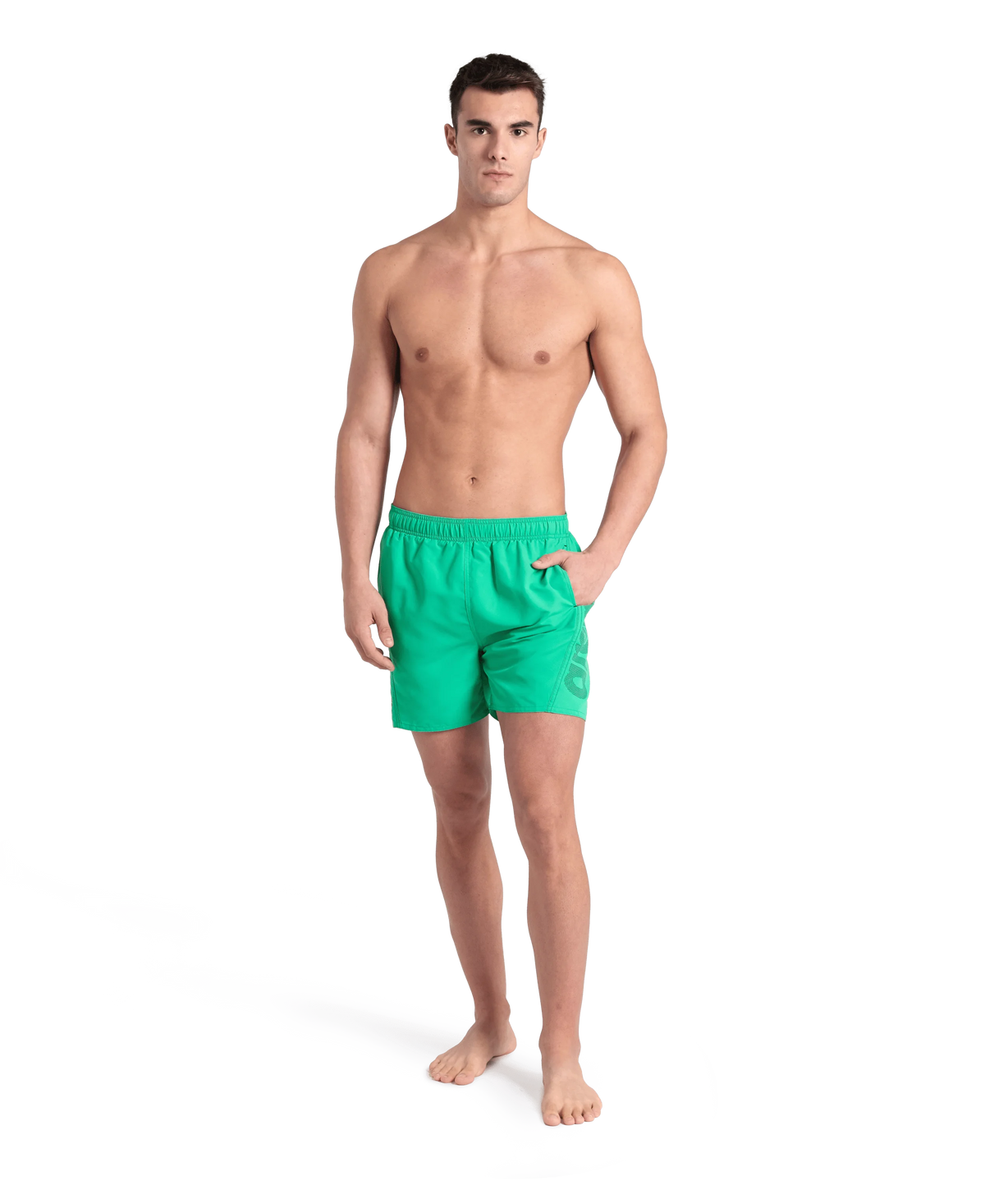 Arena Men Beachwear Swim Boxers Logo Fundamentals 41.5cm