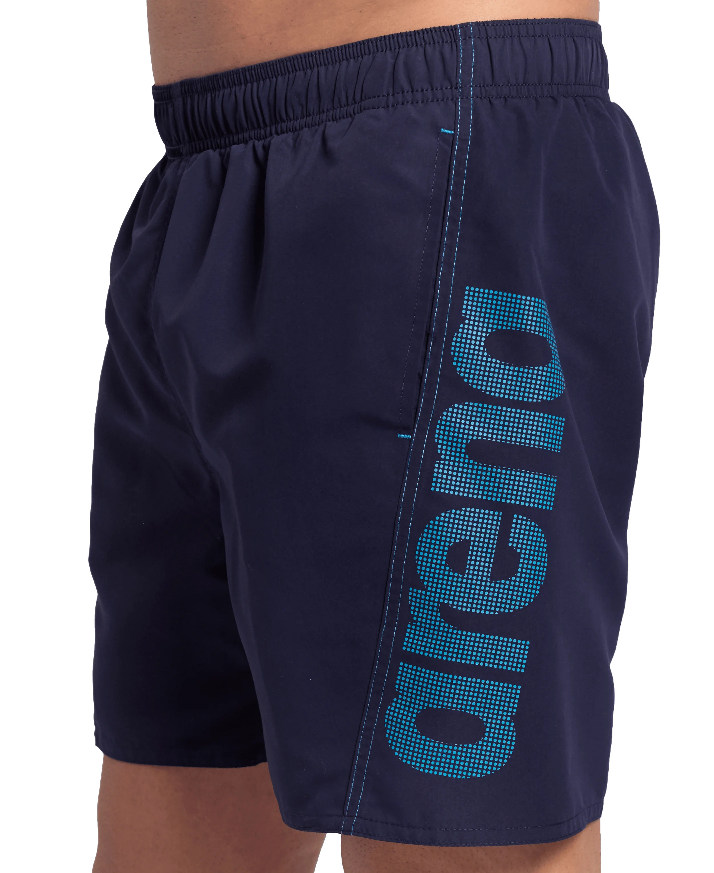 Arena Men Beach Swimwear Boxer Logo Fundamentals Recycled Fabric Length 41.5cm