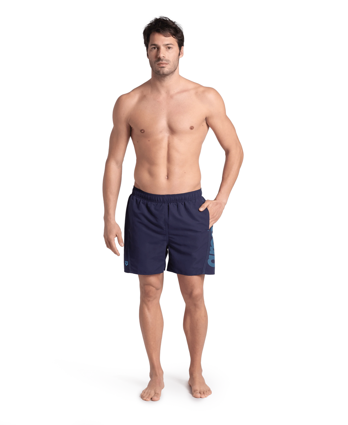 Arena Men Beachwear Swim Boxers Logo Fundamentals 41.5cm