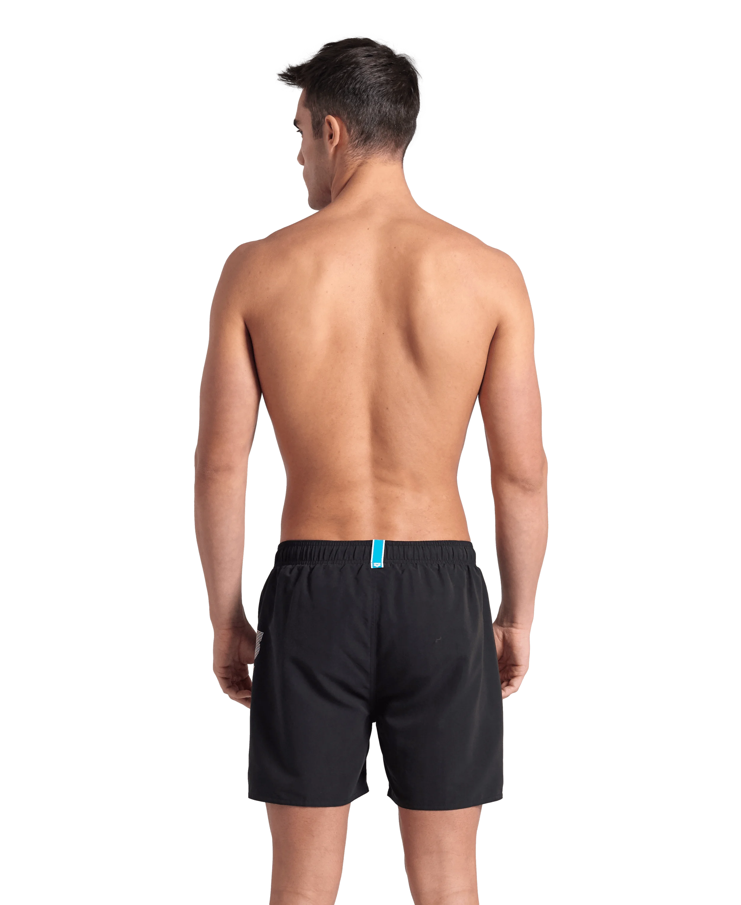 Arena Men Beach Swimwear Boxer Logo Fundamentals Recycled Fabric Length 41.5cm