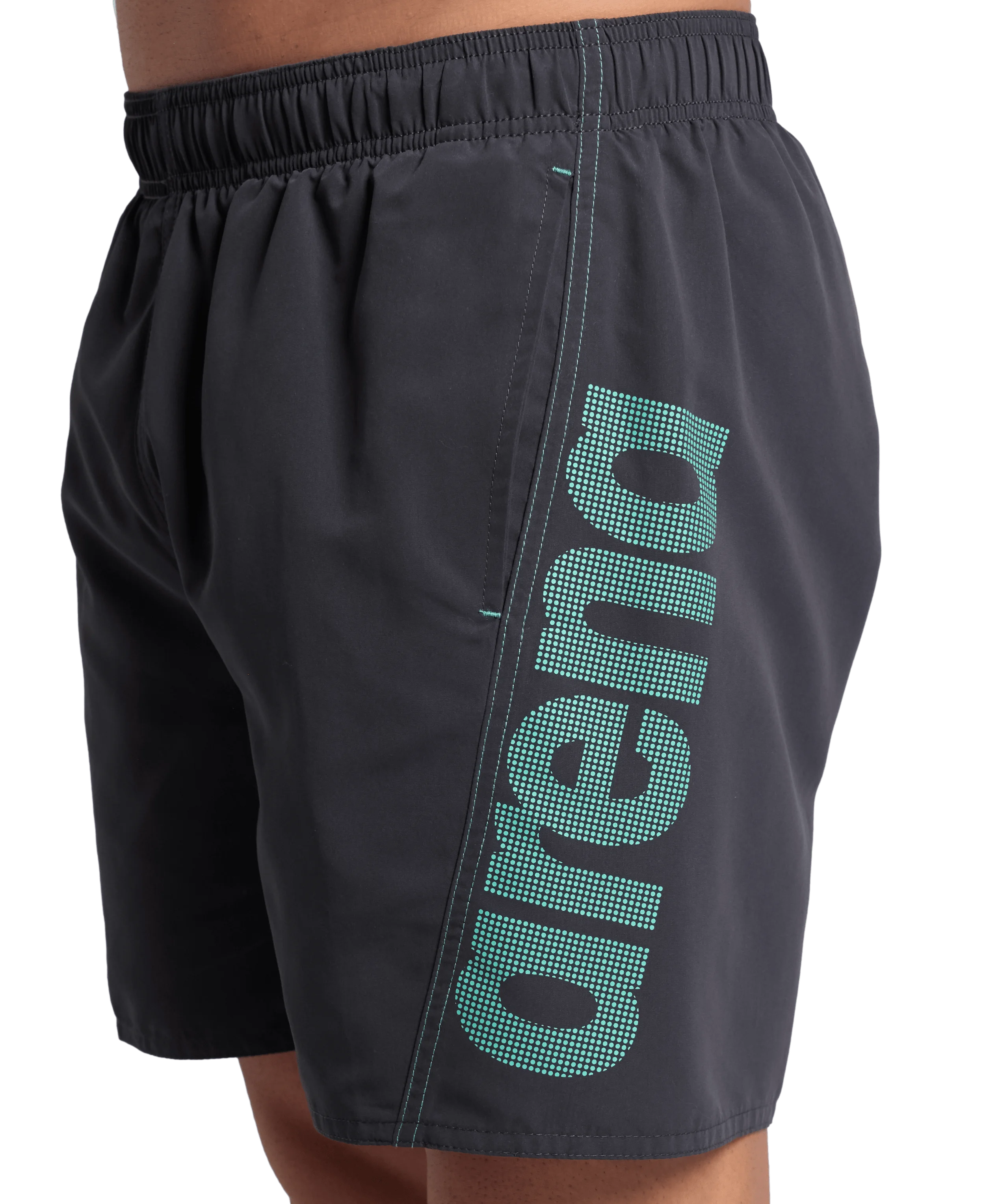 Arena Men Beach Swimwear Boxer Logo Fundamentals Recycled Fabric Length 41.5cm