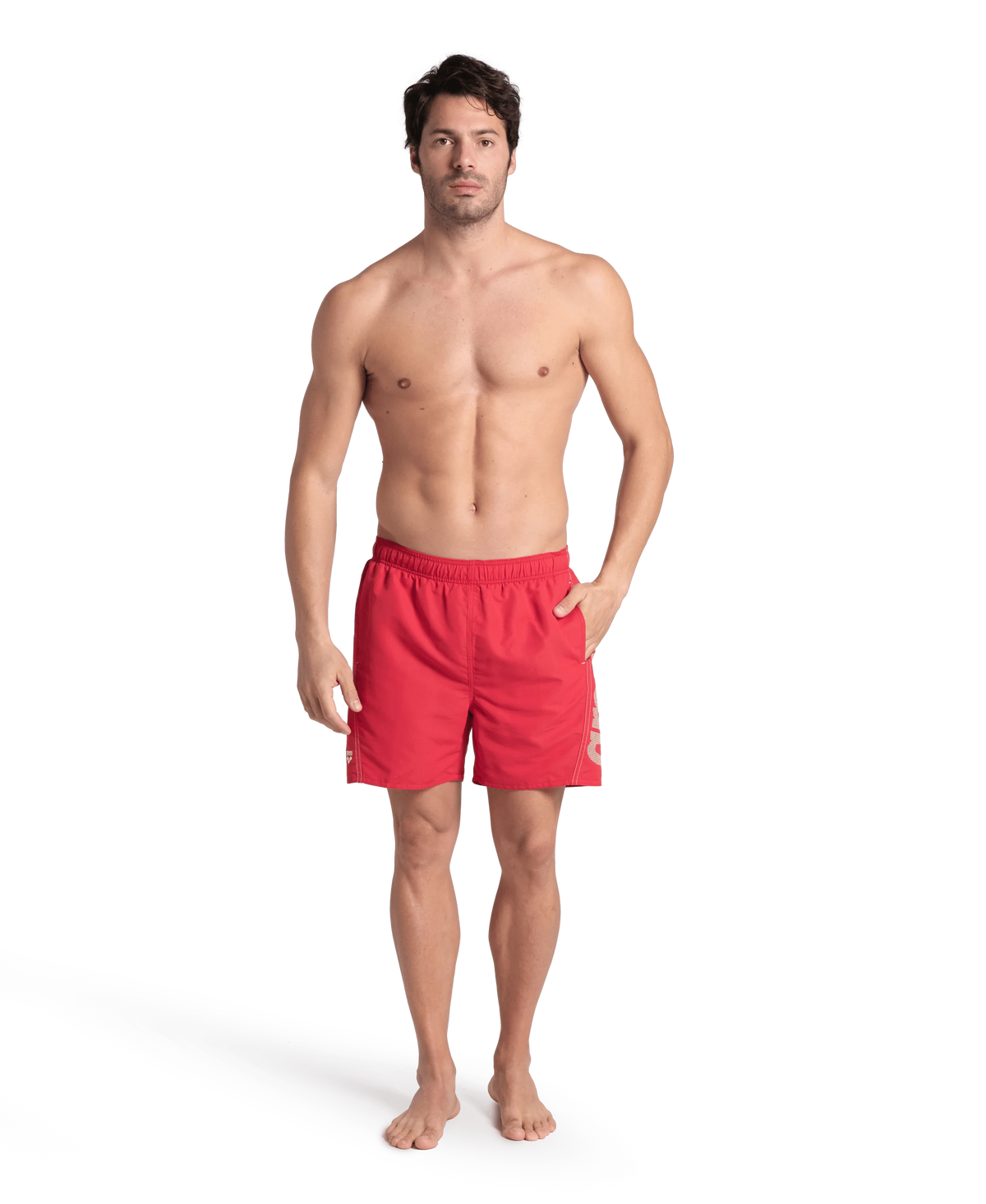Arena Men Beachwear Swim Boxers Logo Fundamentals 41.5cm