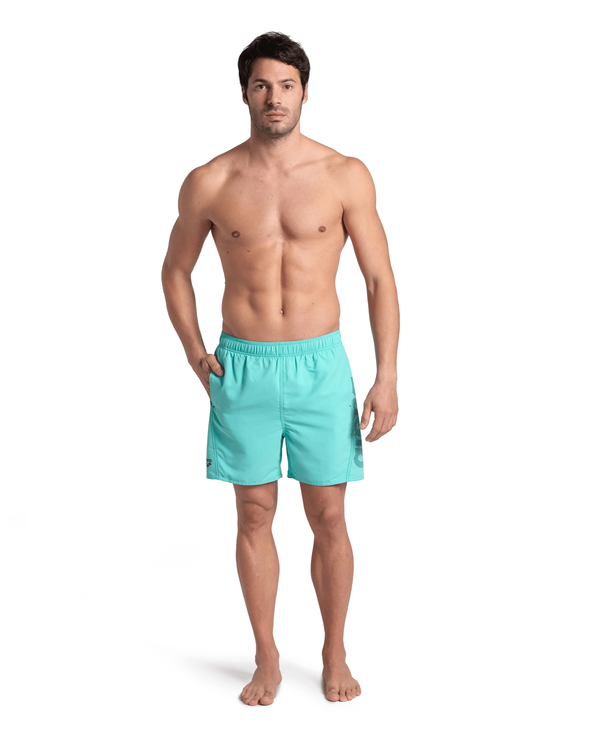 Arena Men Beachwear Swim Boxers Logo Fundamentals 41.5cm