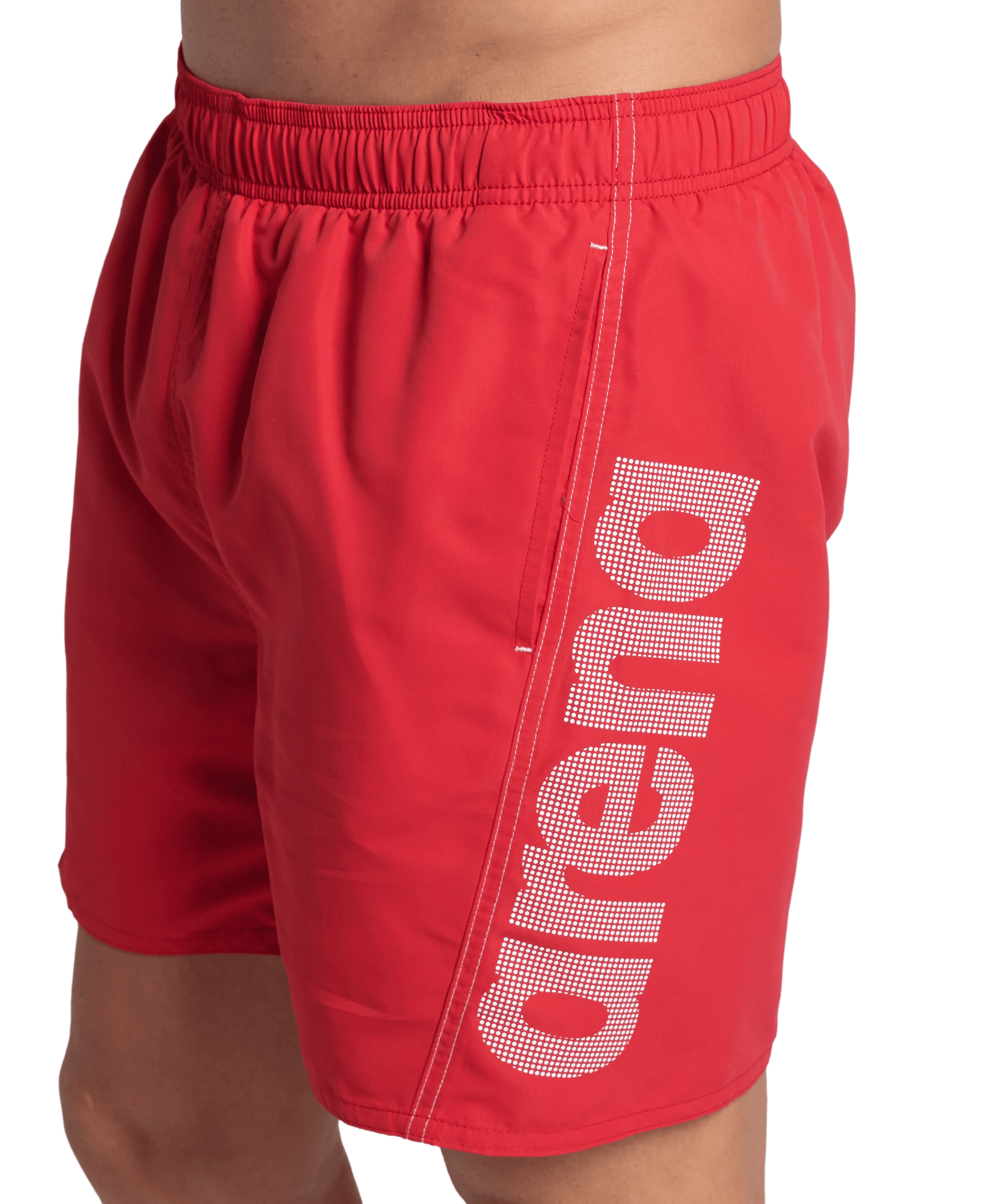 Arena Men Beach Swimwear Boxer Logo Fundamentals Recycled Fabric Length 41.5cm