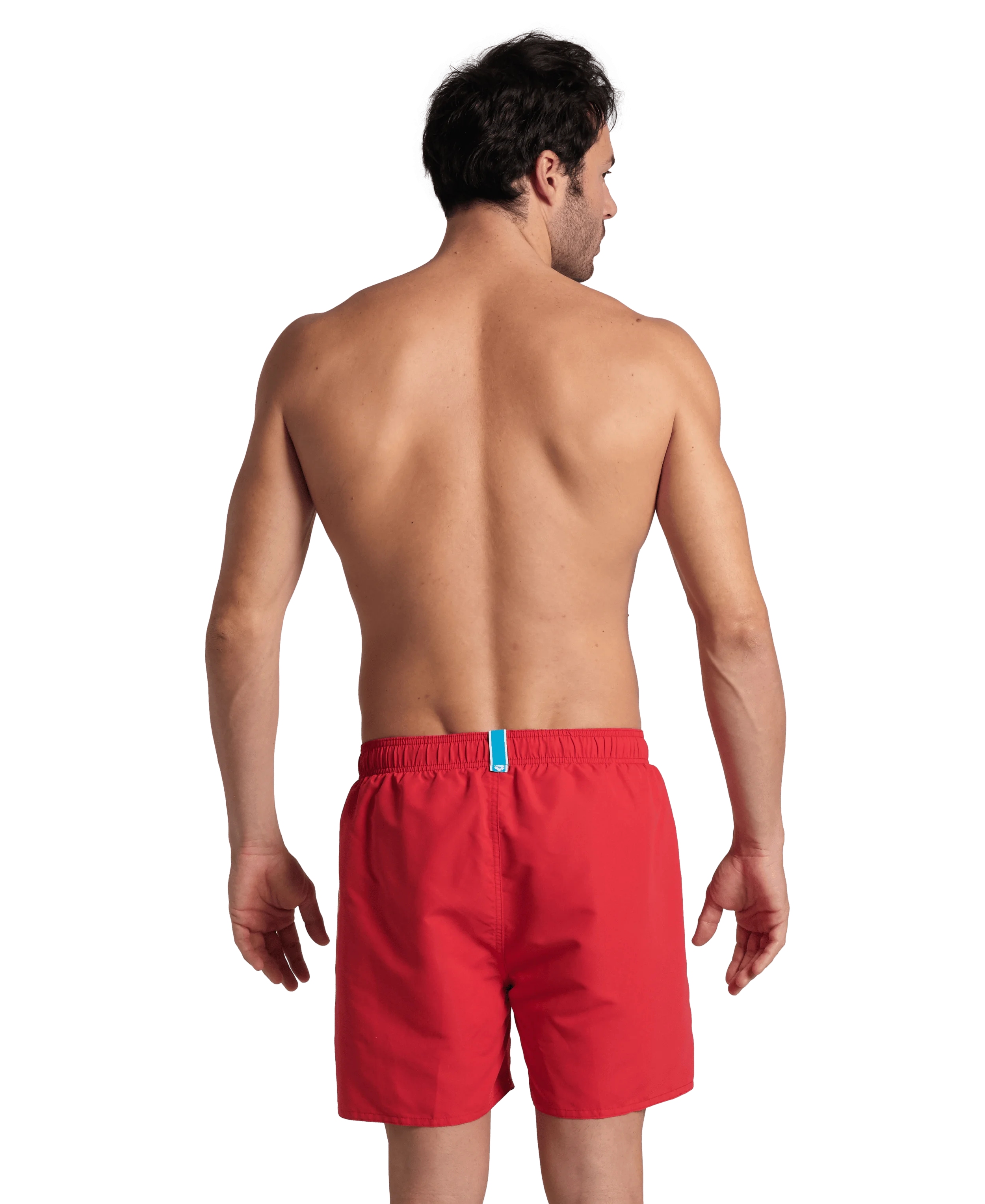 Arena Men Beach Swimwear Boxer Logo Fundamentals Recycled Fabric Length 41.5cm