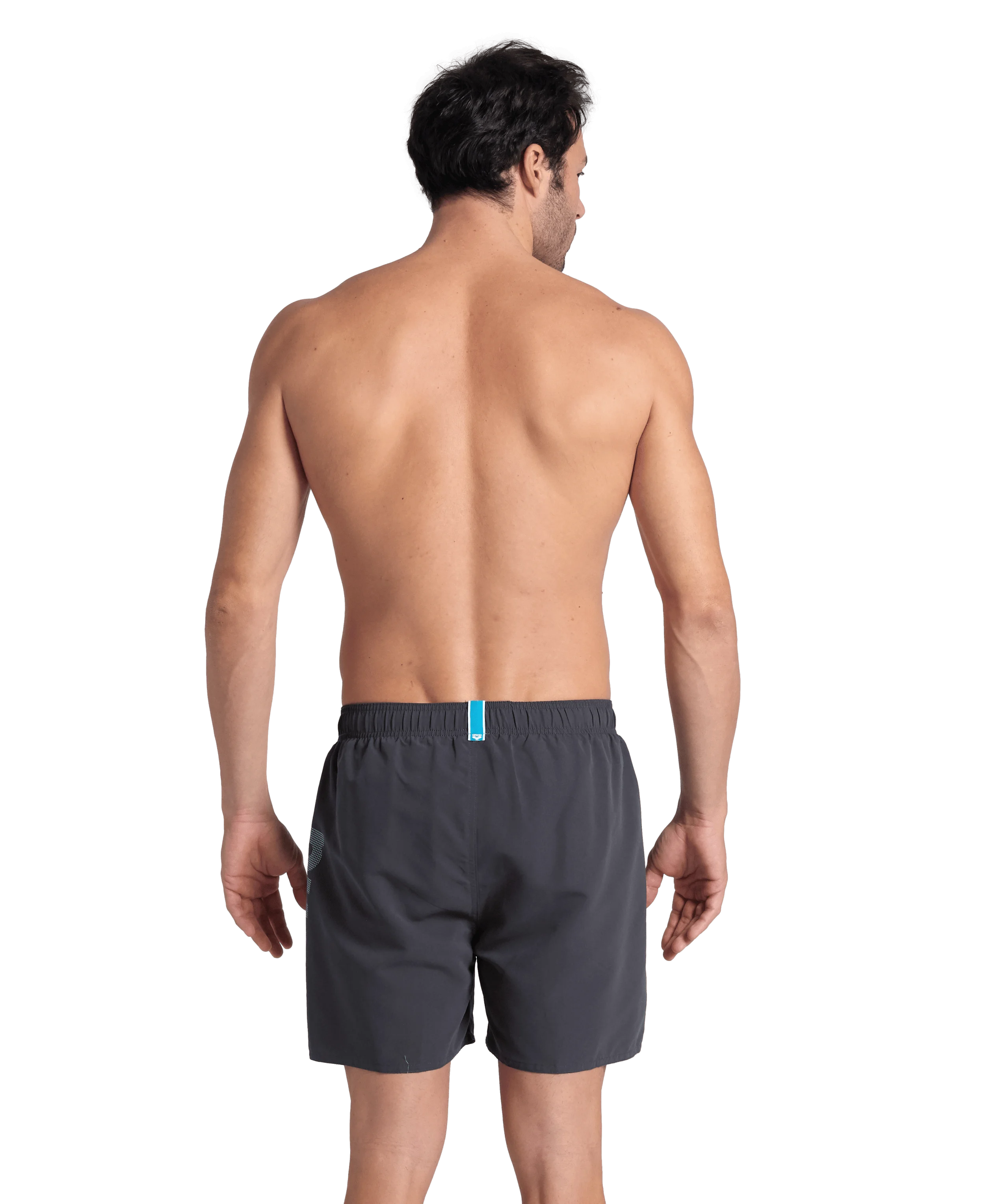 Arena Men Beach Swimwear Boxer Logo Fundamentals Recycled Fabric Length 41.5cm