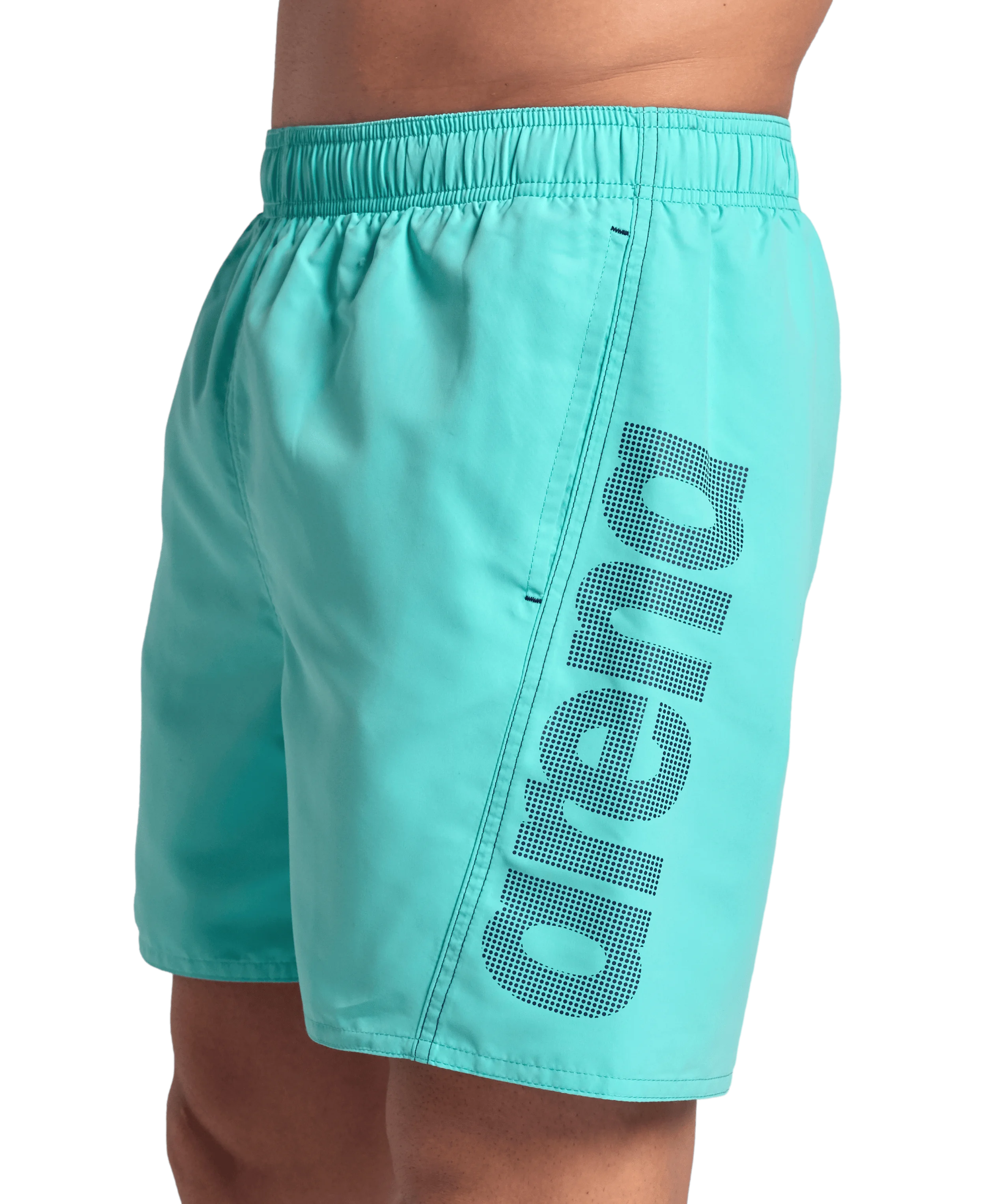 Arena Men Beach Swimwear Boxer Logo Fundamentals Recycled Fabric Length 41.5cm