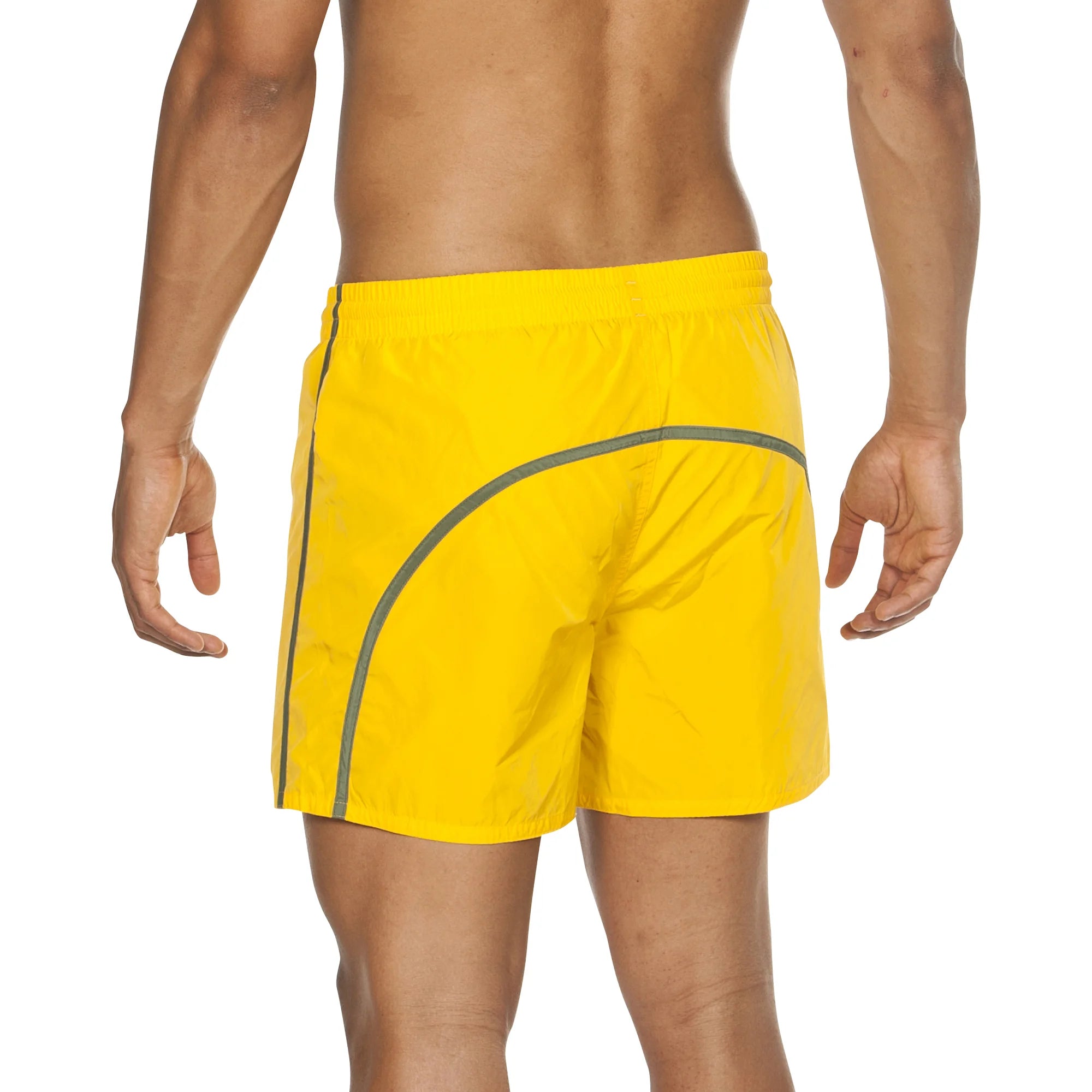 Arena Men Beach Swim Shorts Fundamentals Solid Lily Yellow Army 36.5cm