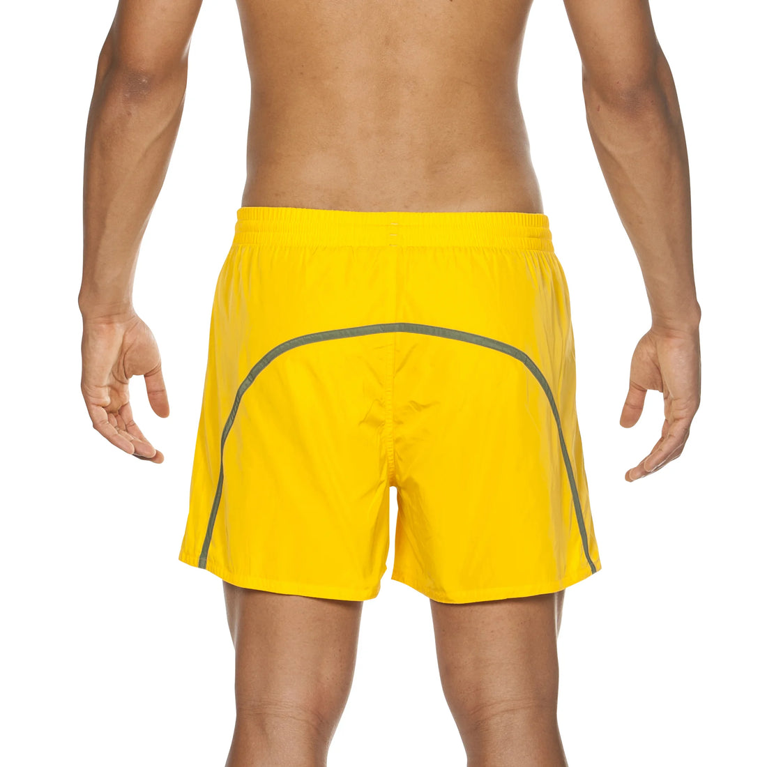 Arena Men Beachwear Swim Shorts Fundamentals Solid Lily Yellow Army 36.5cm