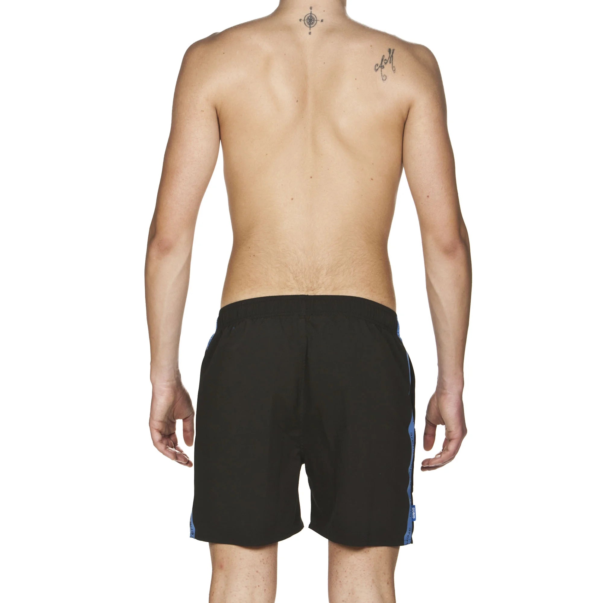 Arena Men Beachwear Swim Boxers Hyper Black Pix Blue 41.5cm