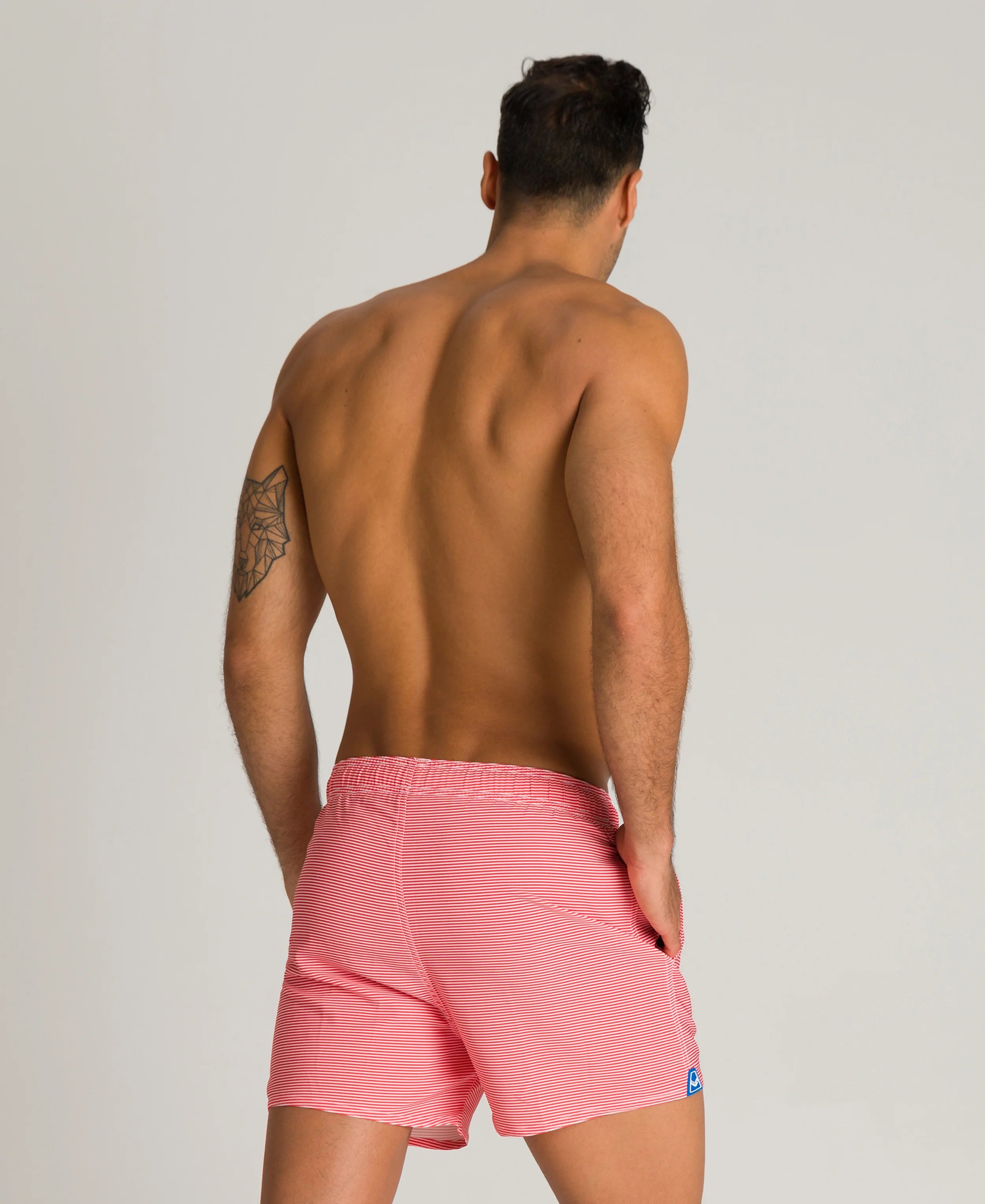 Arena Men Beach Swim Shorts Jimbaran Red 36.5cm