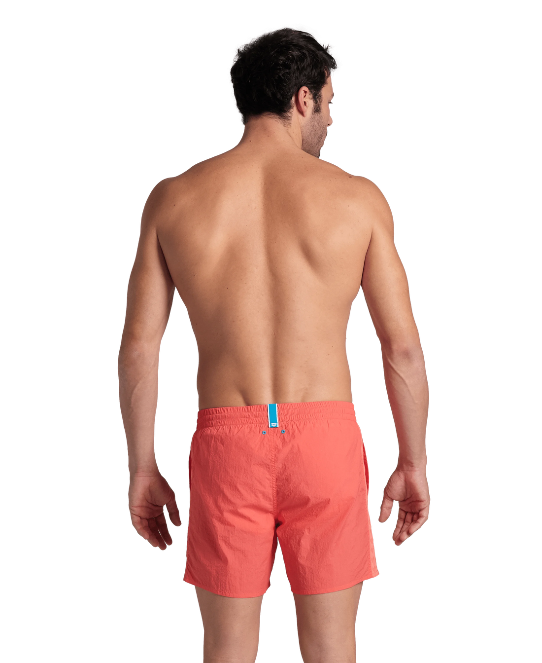 Arena Men Beach Swimwear Short Team Stripe Solid Length 36.5cm