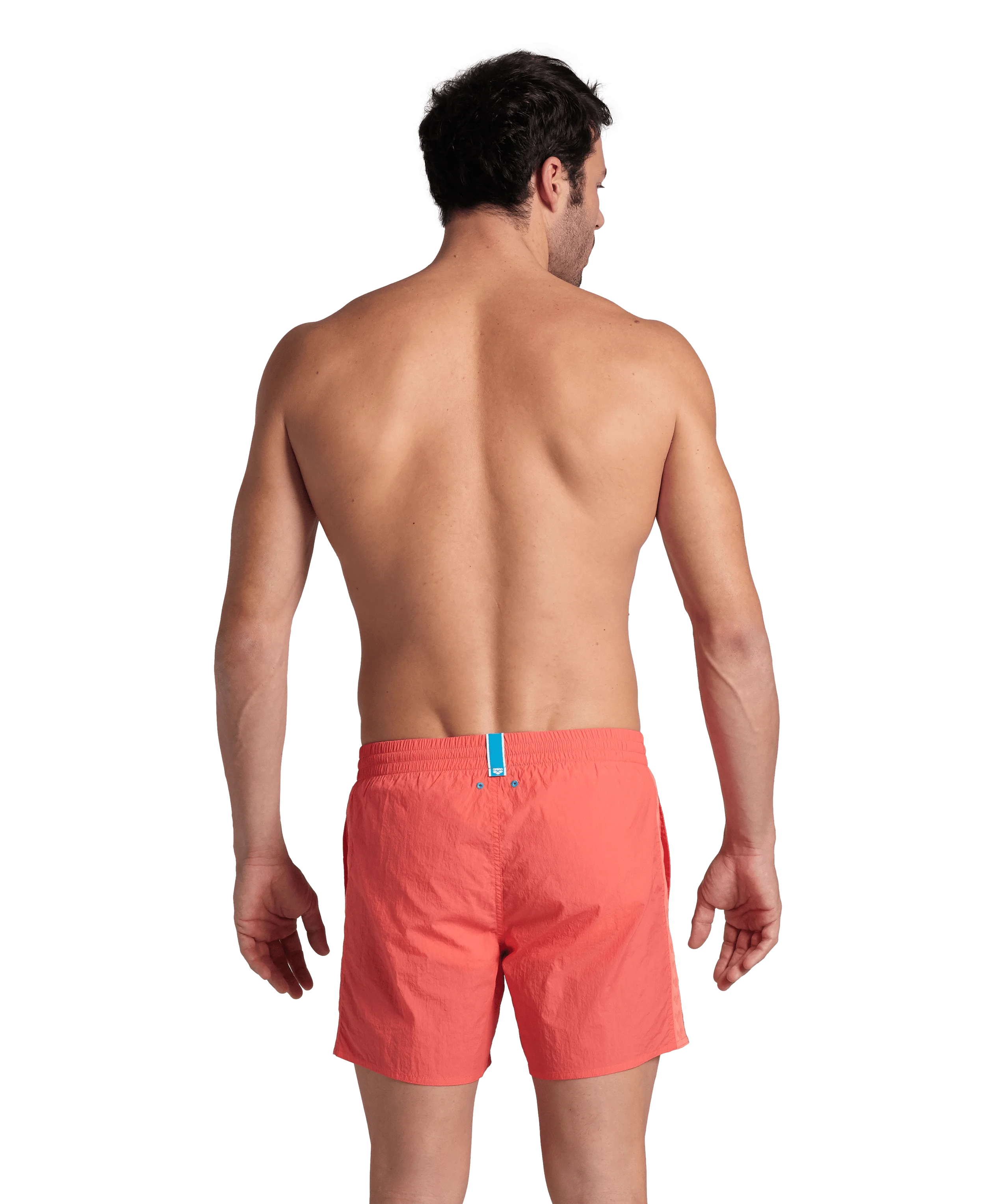 Arena Men Beach Swimwear Short Team Stripe Solid Length 36.5cm