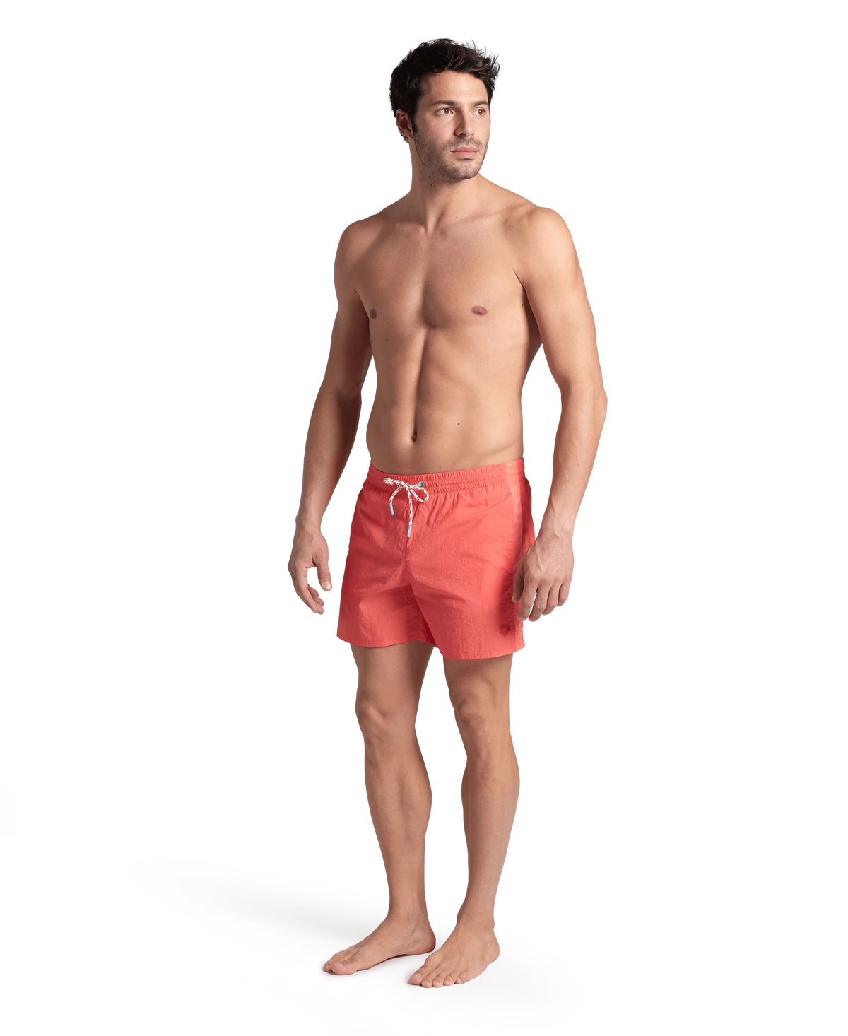 Arena Men Beachwear Swim Shorts Team Stripe Solid 36.5cm