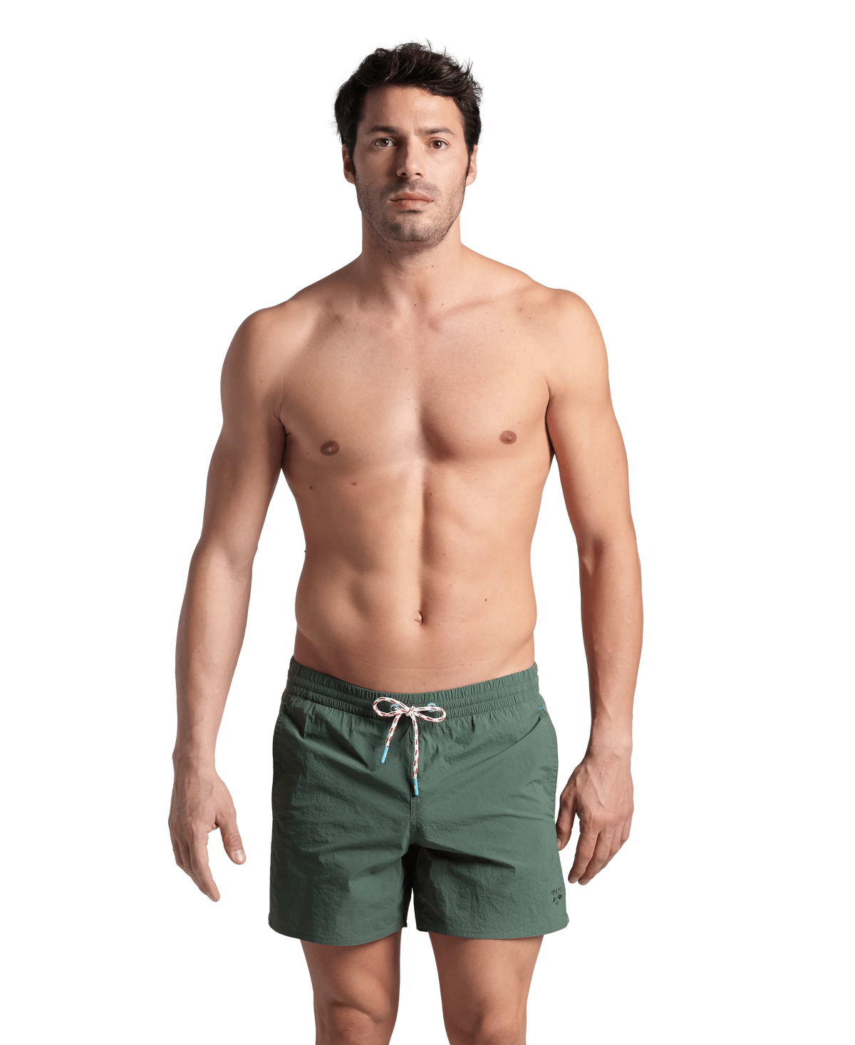 Arena Men Beachwear Swim Shorts Team Stripe Solid 36.5cm