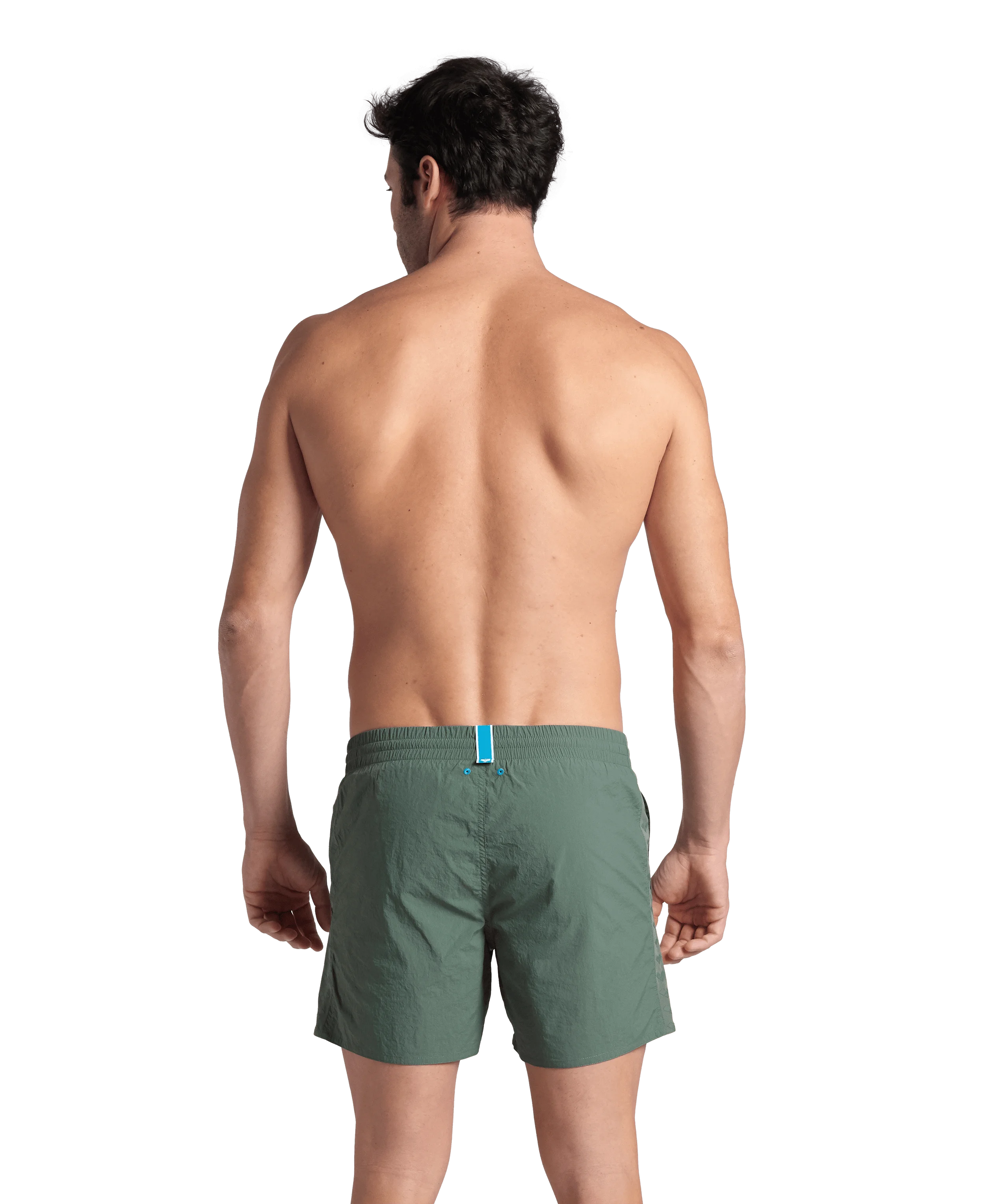 Arena Men Beach Swimwear Short Team Stripe Solid Length 36.5cm