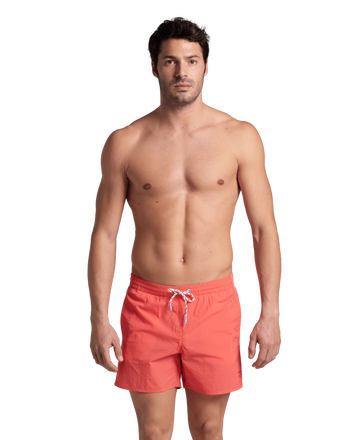 Arena Men Beach Swimwear Short Team Stripe Solid Length 36.5cm