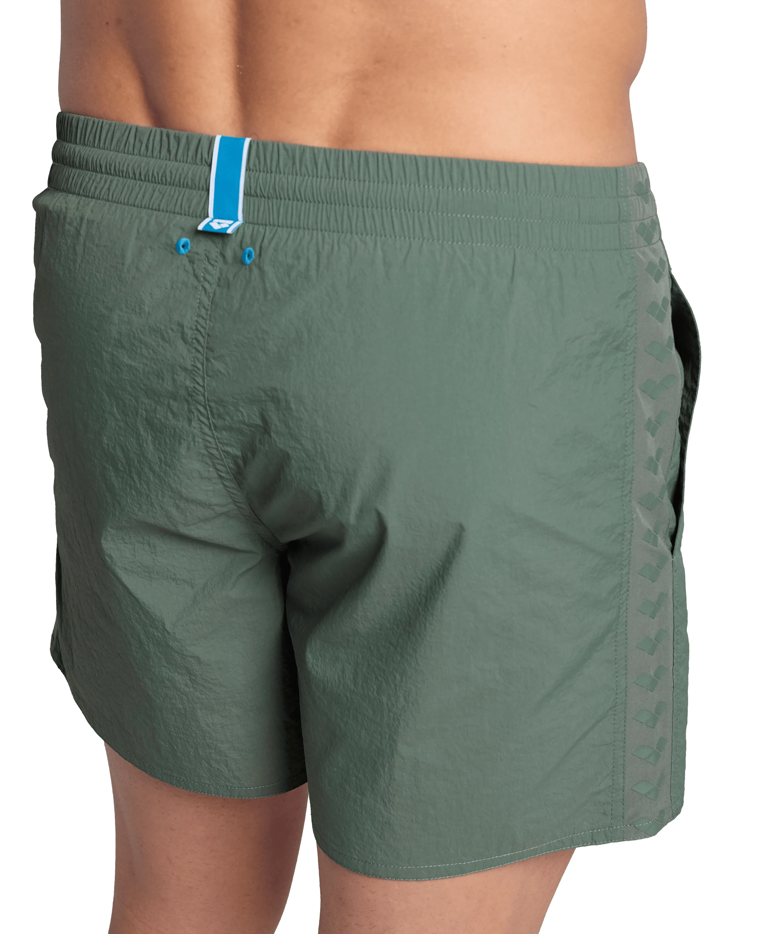 Arena Men Beach Swim Shorts Team Stripe Solid 36.5cm