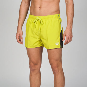 Arena Men Beach Swim X-Shorts Fundamentals Panels Soft Green White Asphalt Royal