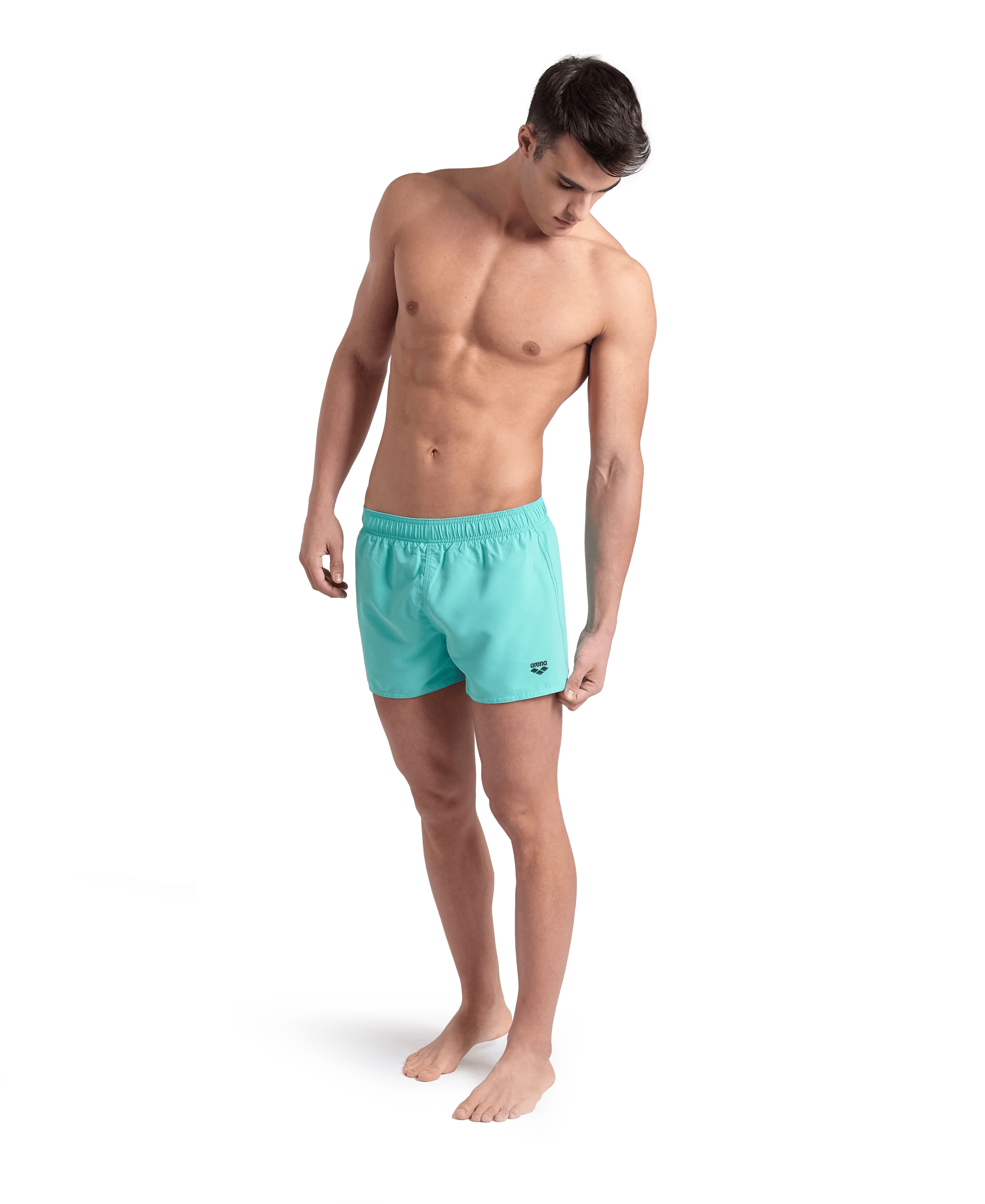 Arena Men Beach Swimwear X-Short Fundamentals Recycled Fabric Length 32cm