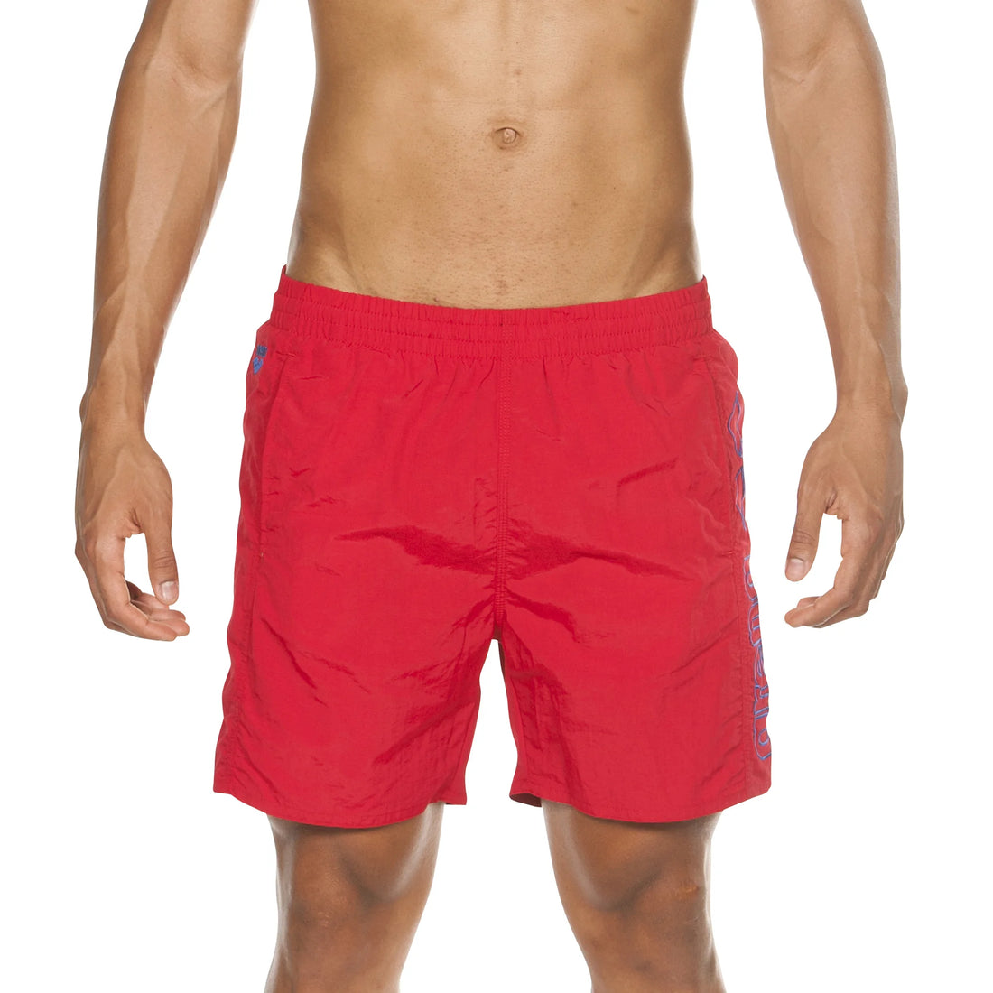 Arena Men Beachwear Swim Boxers Berryn Red Royal 41.5cm
