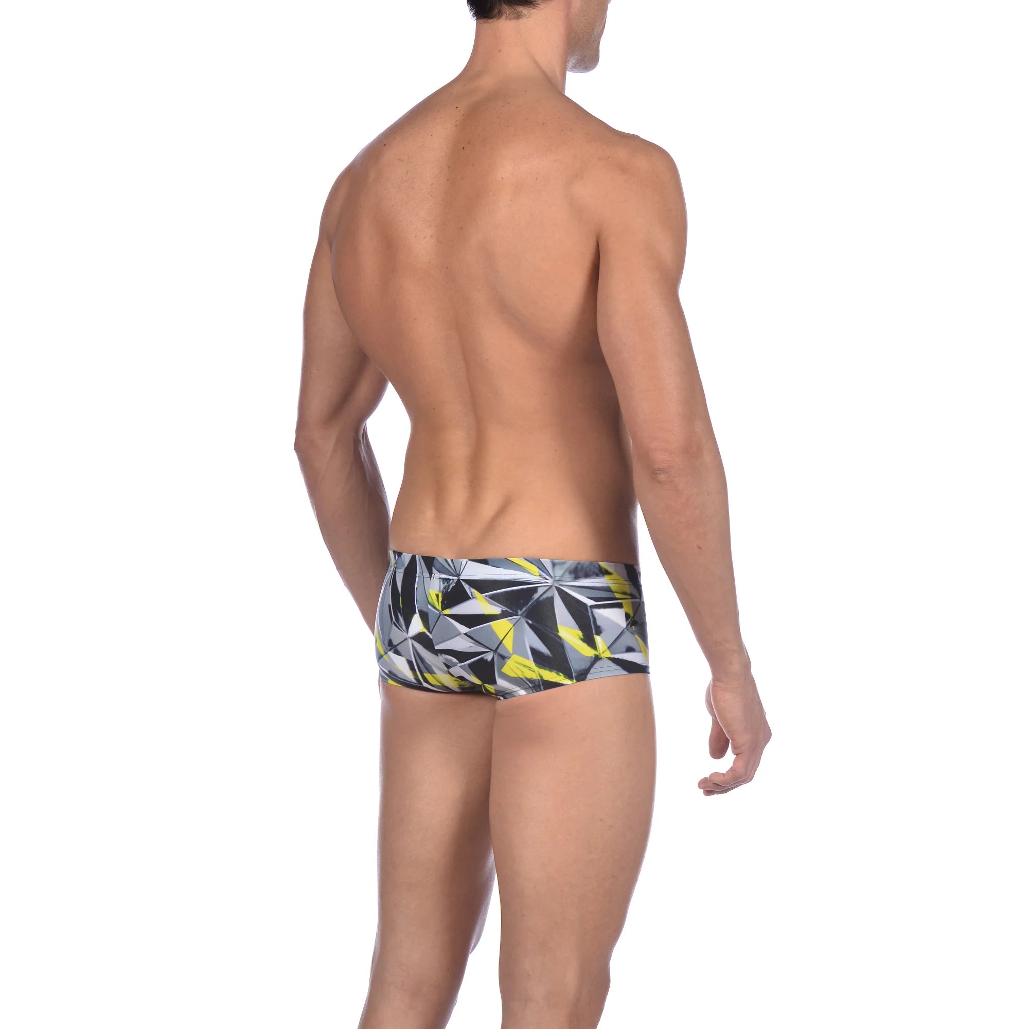 Arena Men Training Low Waist Swim Shorts 3D Shatered 17cm