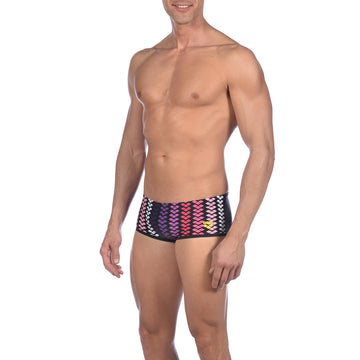 Arena Men Training Low Waist Swim Shorts One Logo 17cm