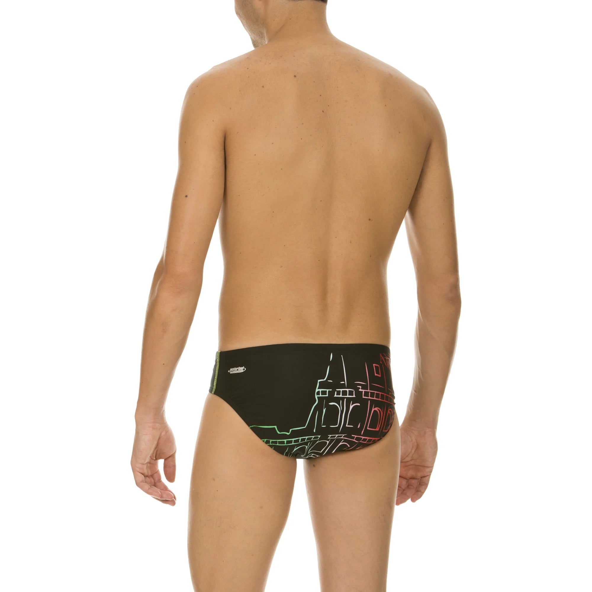 Arena Men Training Swim Briefs Black Colosseum 5.5cm