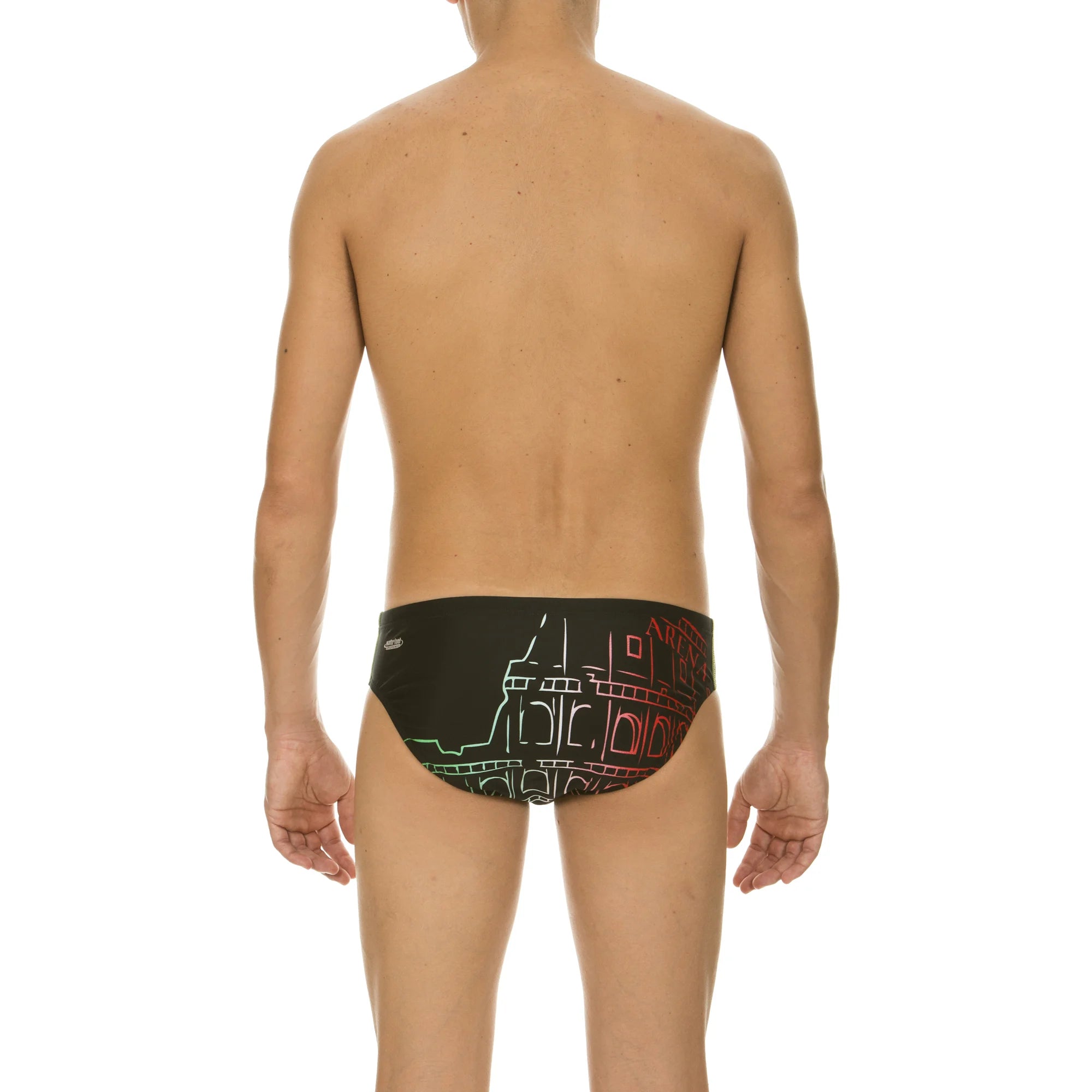 Arena Men Training Swim Briefs Black Colosseum 5.5cm