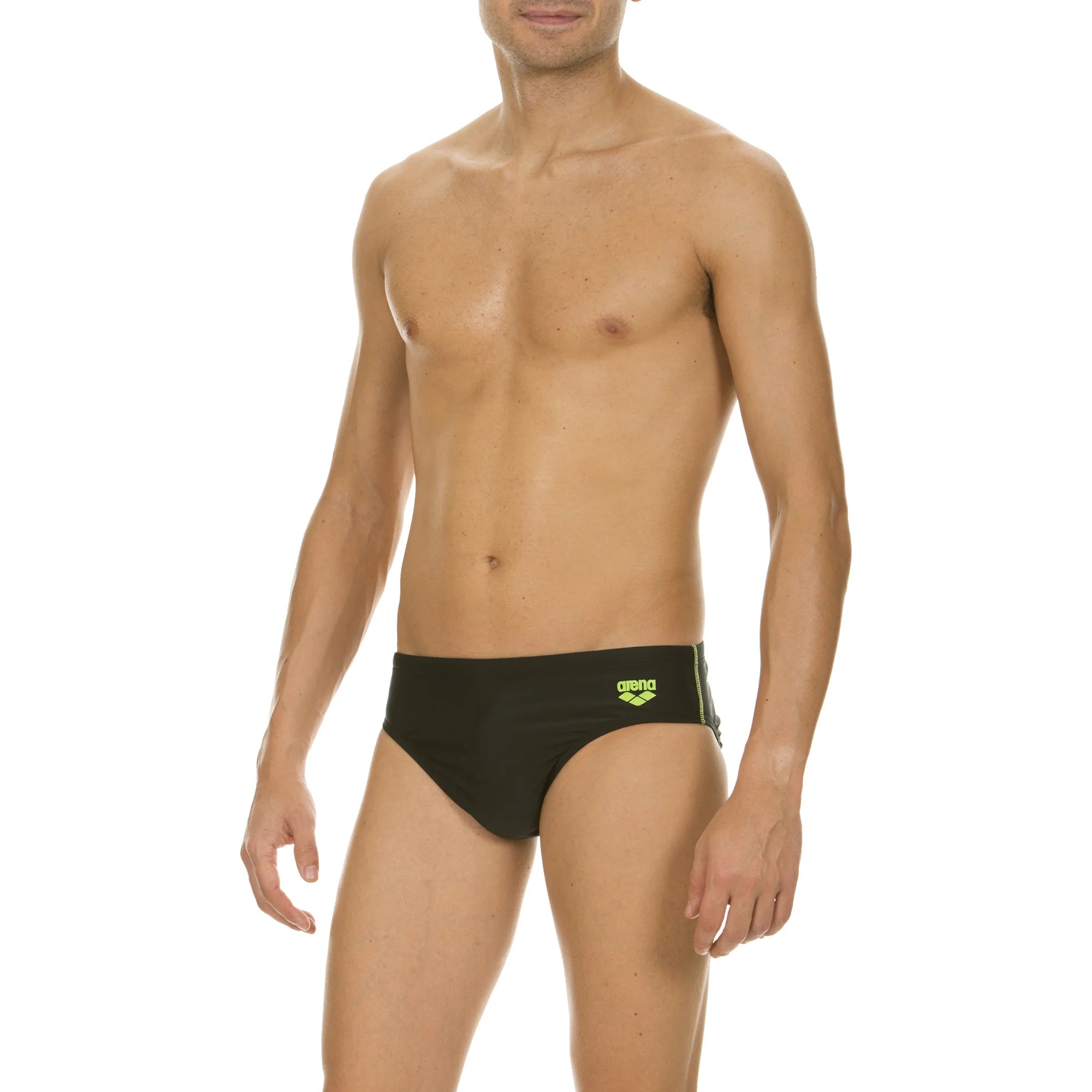 Arena Men Training Swim Briefs Black Colosseum 5.5cm