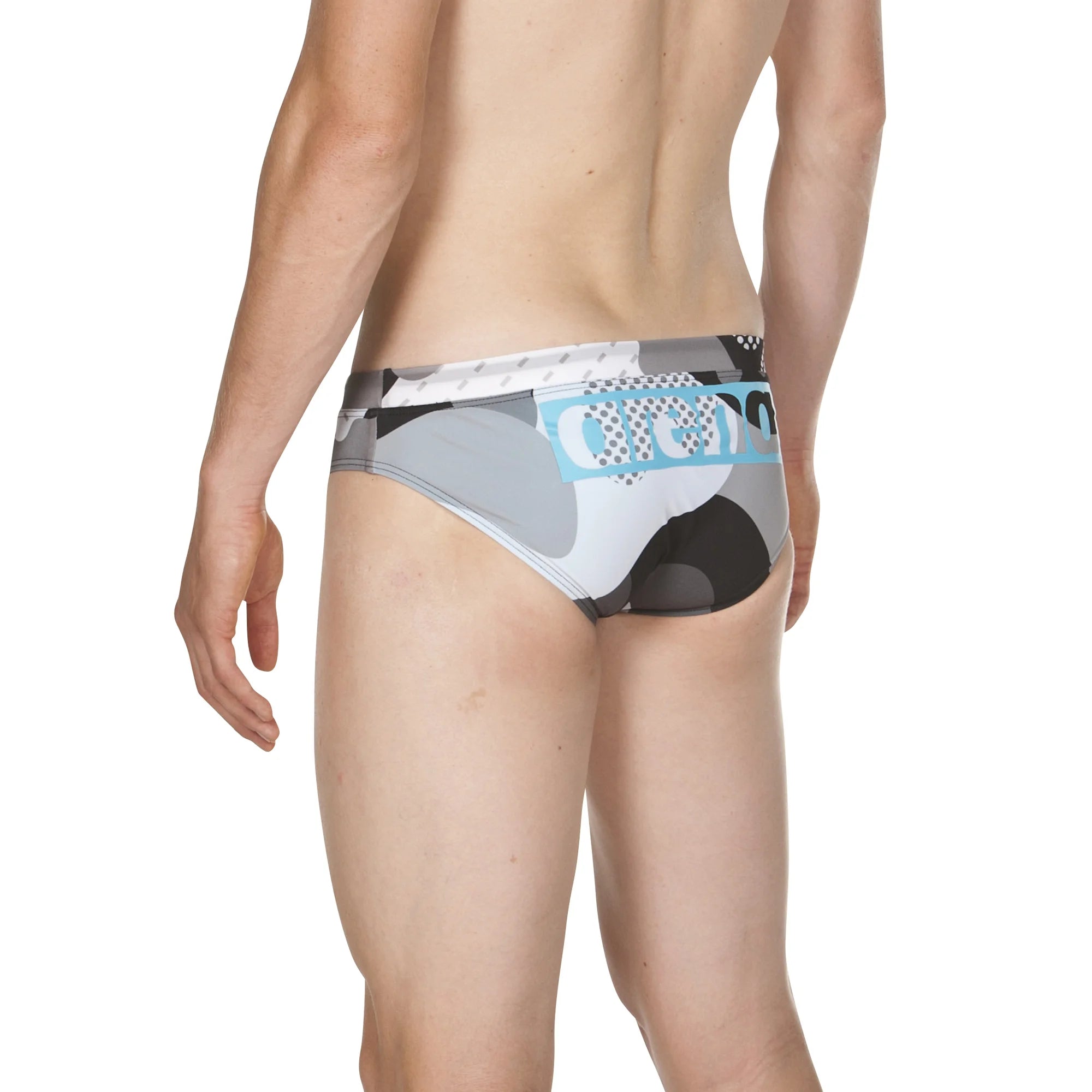 Arena Men Training Swim Briefs Camo 5.5cm
