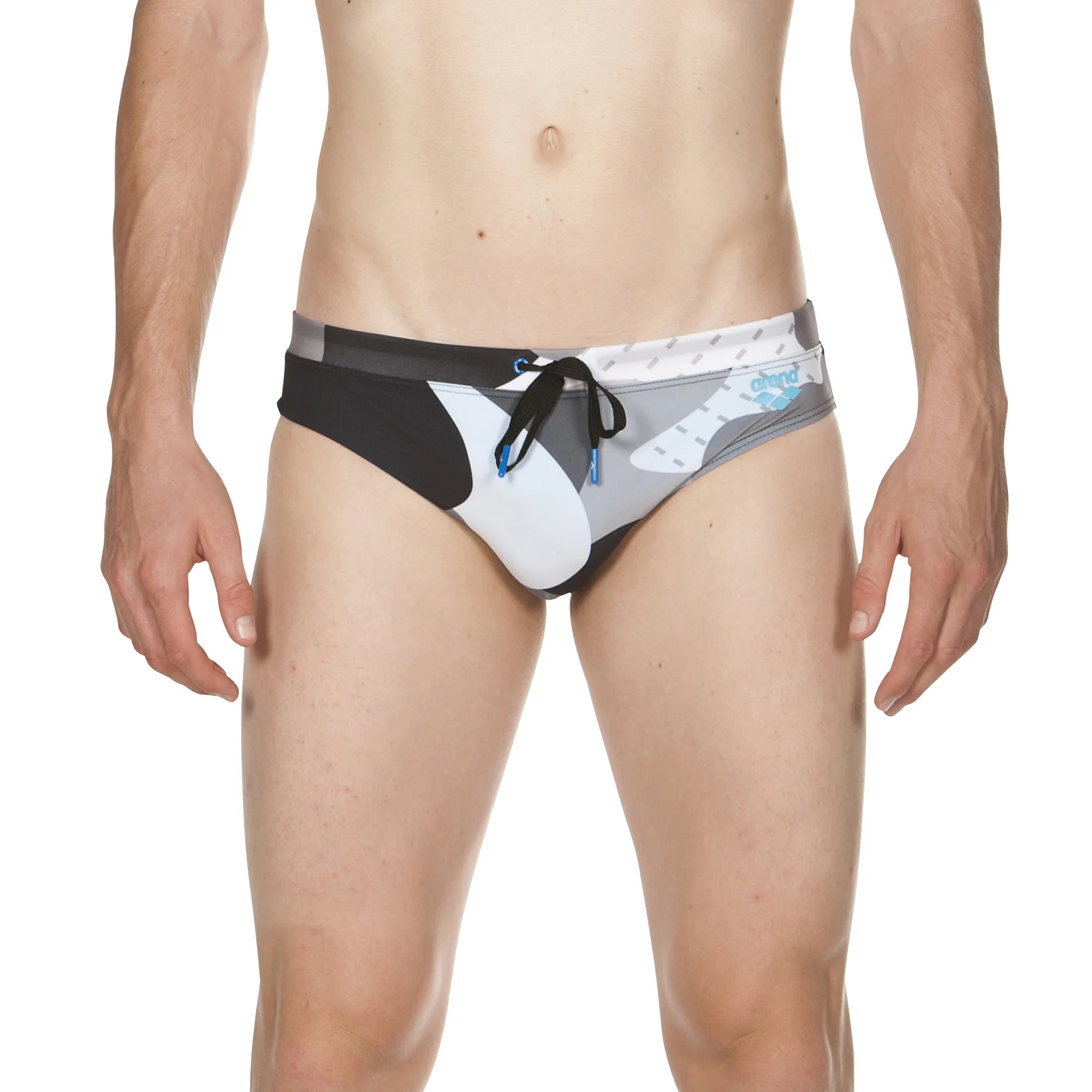 Arena Men Training Swim Briefs Camo 5.5cm