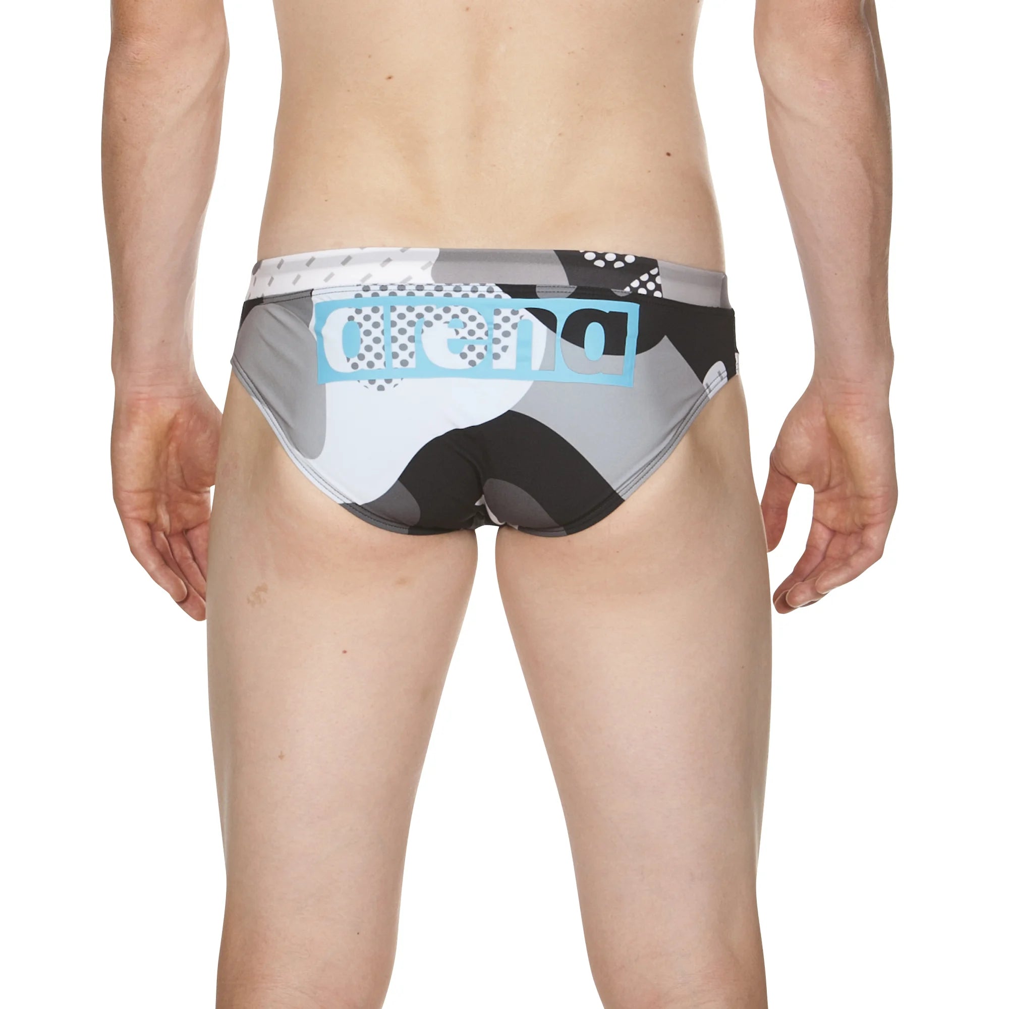 Arena Men Training Swim Briefs Camo 5.5cm