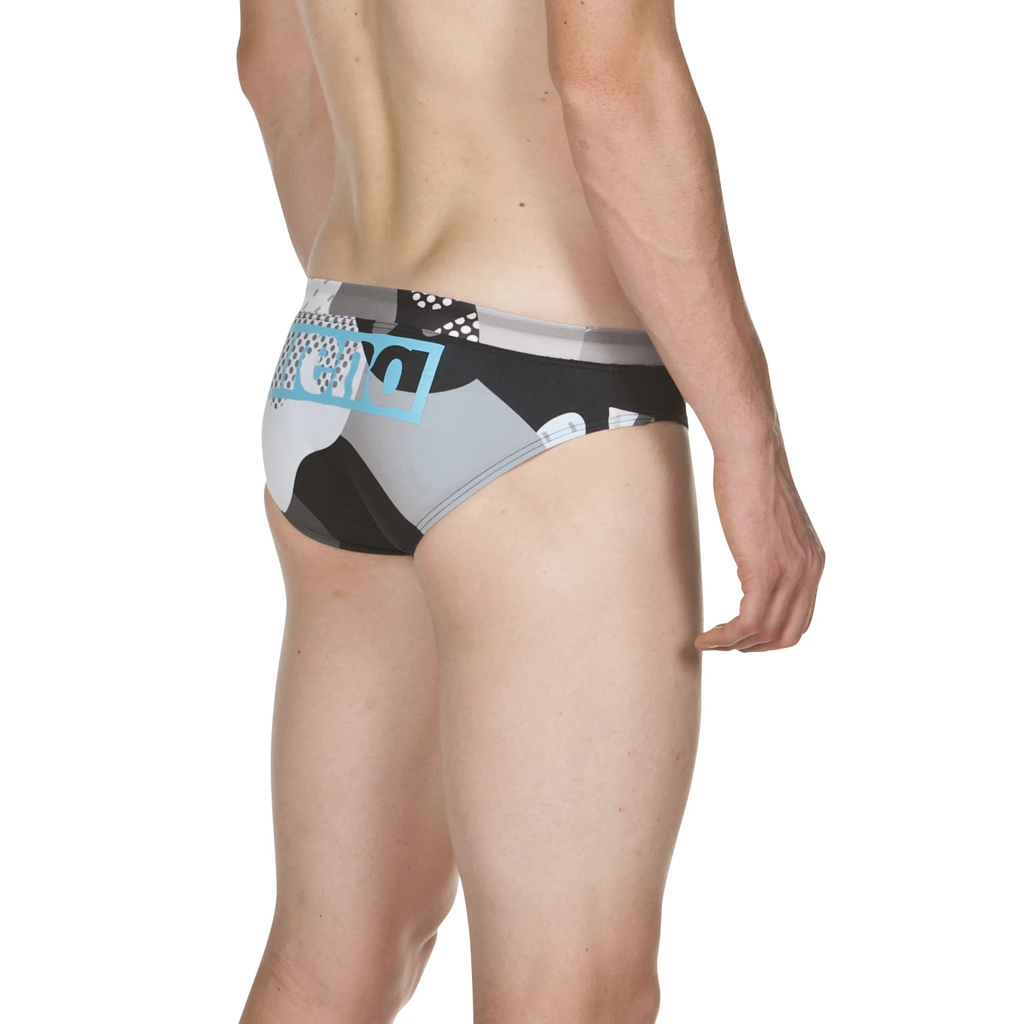 Arena Men Training Swim Briefs Camo 5.5cm