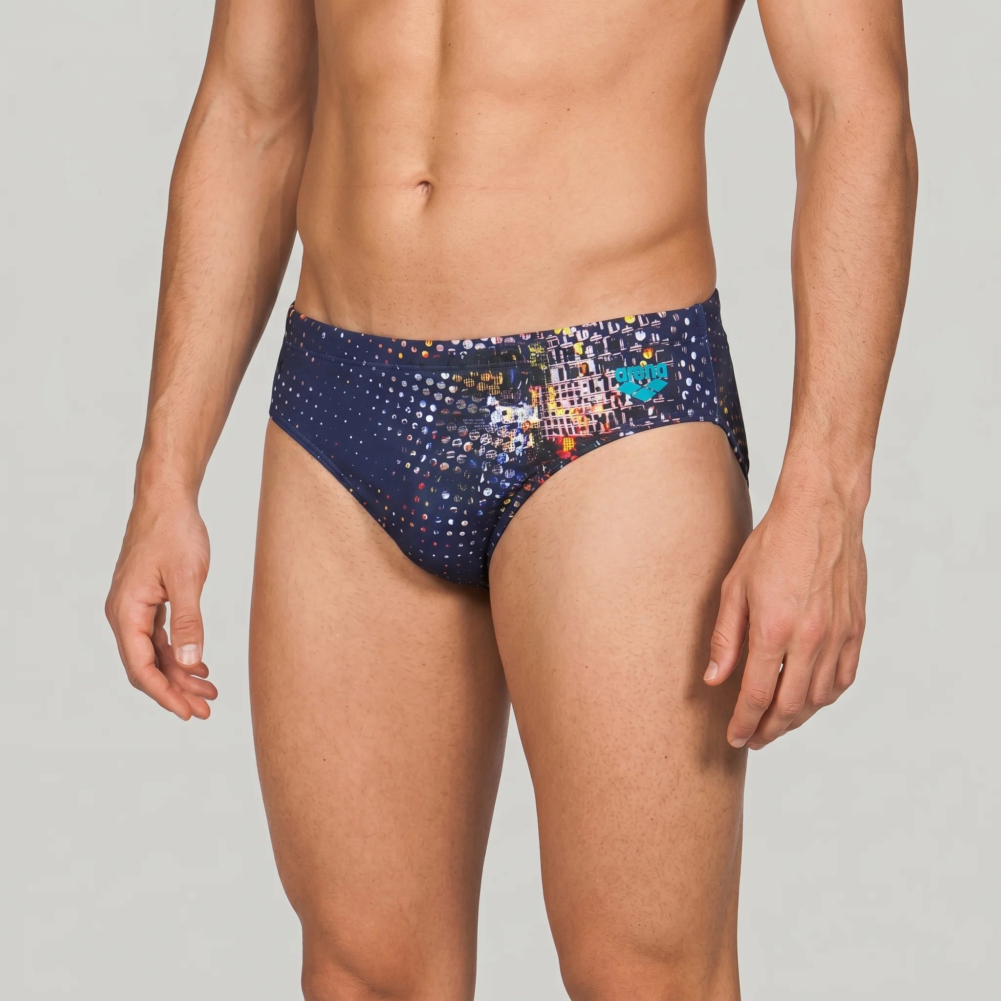 Arena Men Training Swim Briefs City Navy 5.5cm